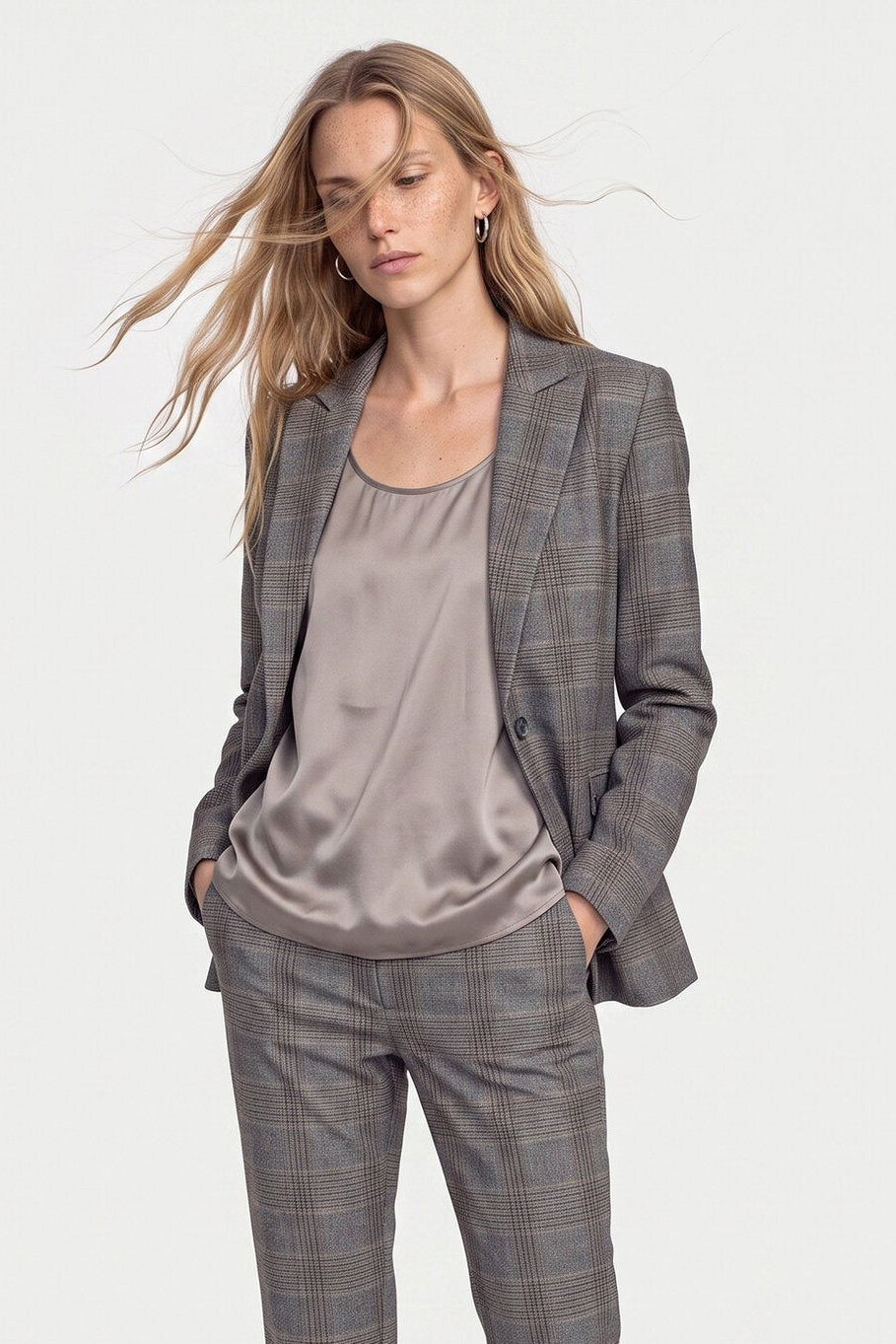 Blake Tuxen figursyet blazer – Thunderstorm