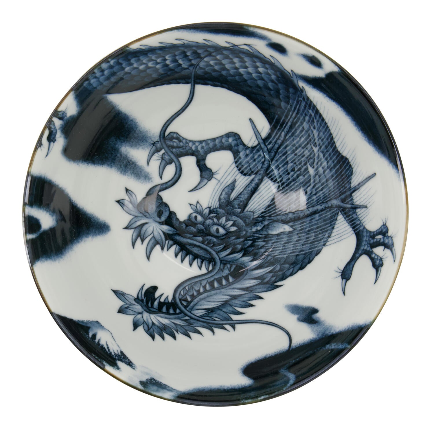 Japonism Tendon skål, 1000 ml - Dragon