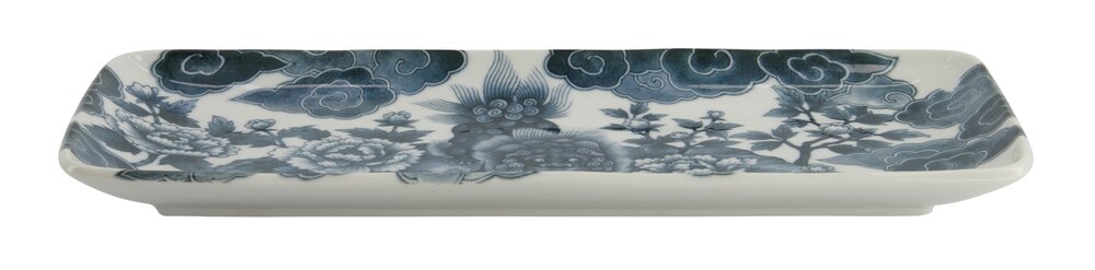 Japonism Lion middagstallerken - 14x28,5 cm.