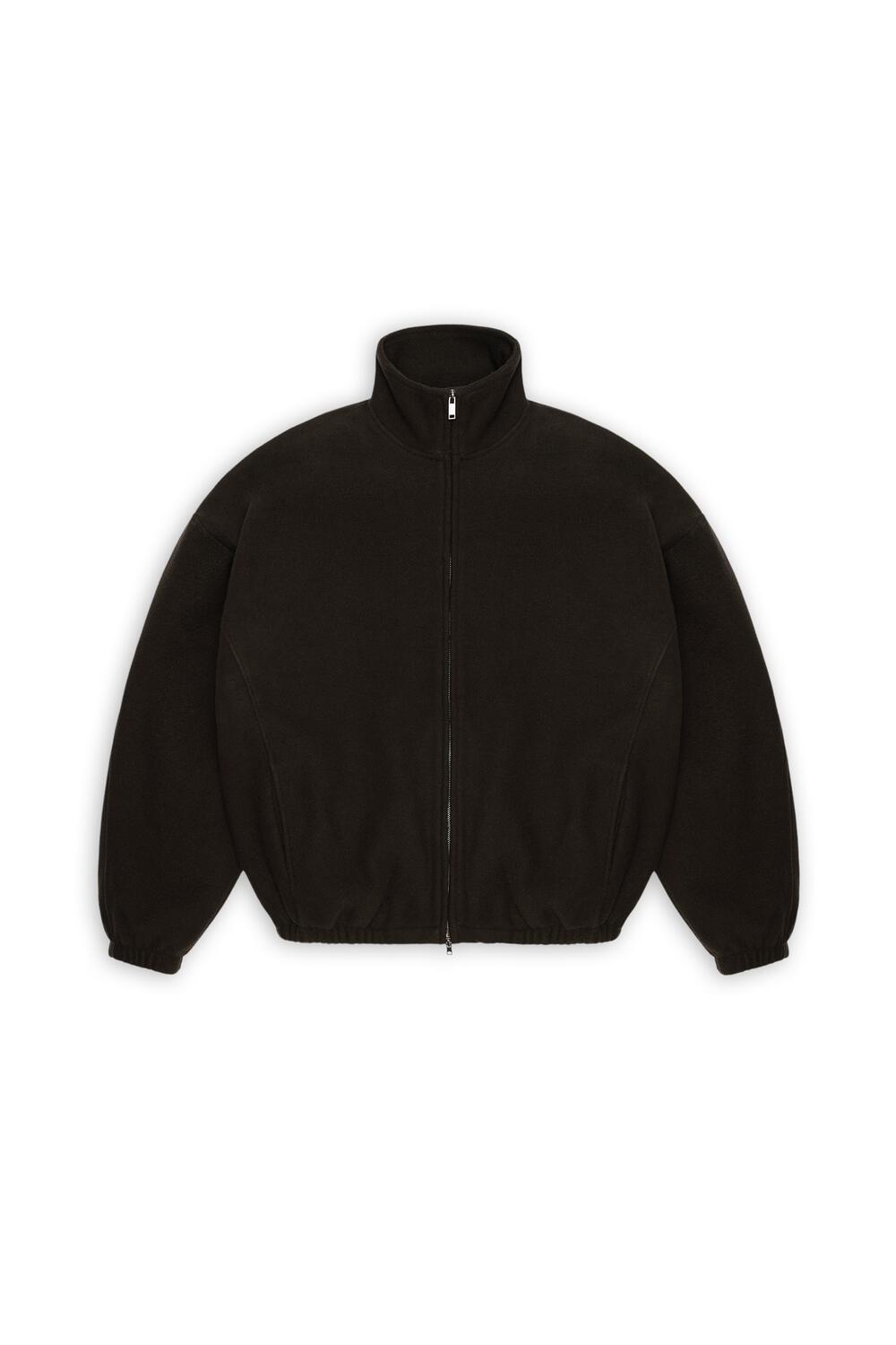 Fleece Zip jakke - Bark