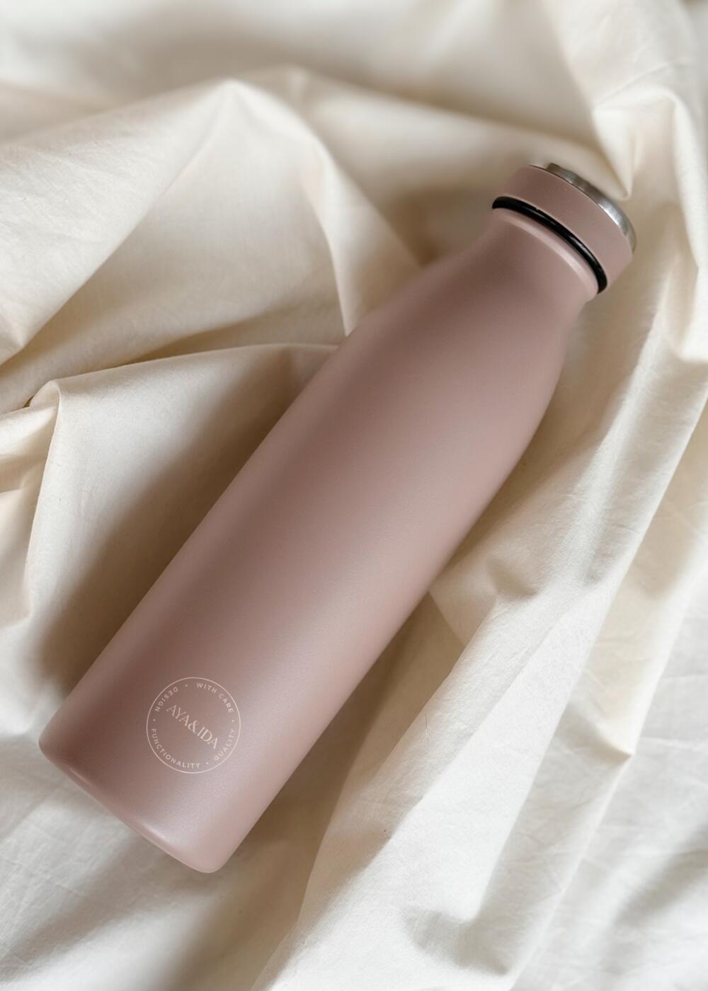 Termo drikkeflaske, Dusty Rose - 500 ml