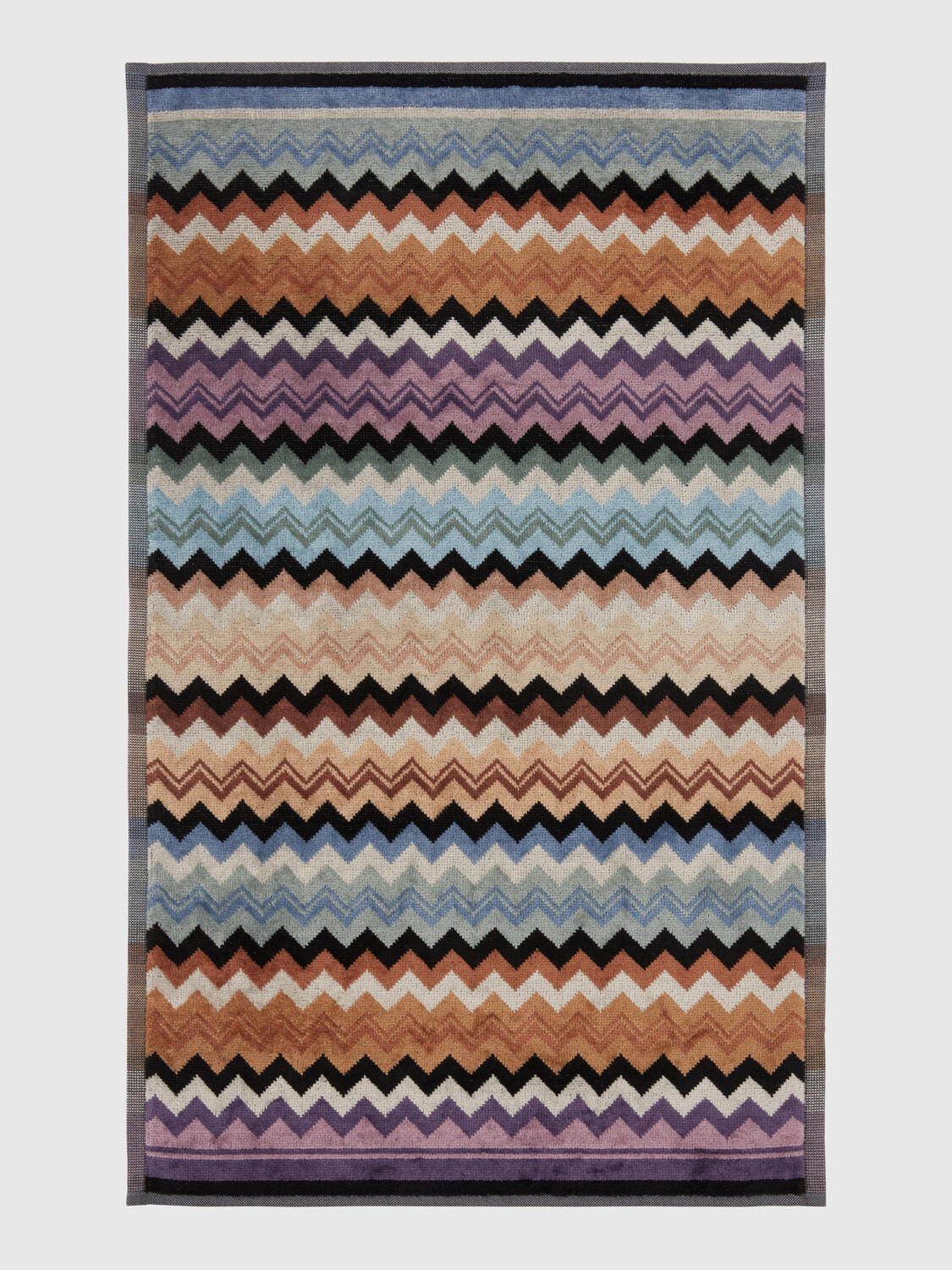 Adam håndklæde - 160 Black Multicolor