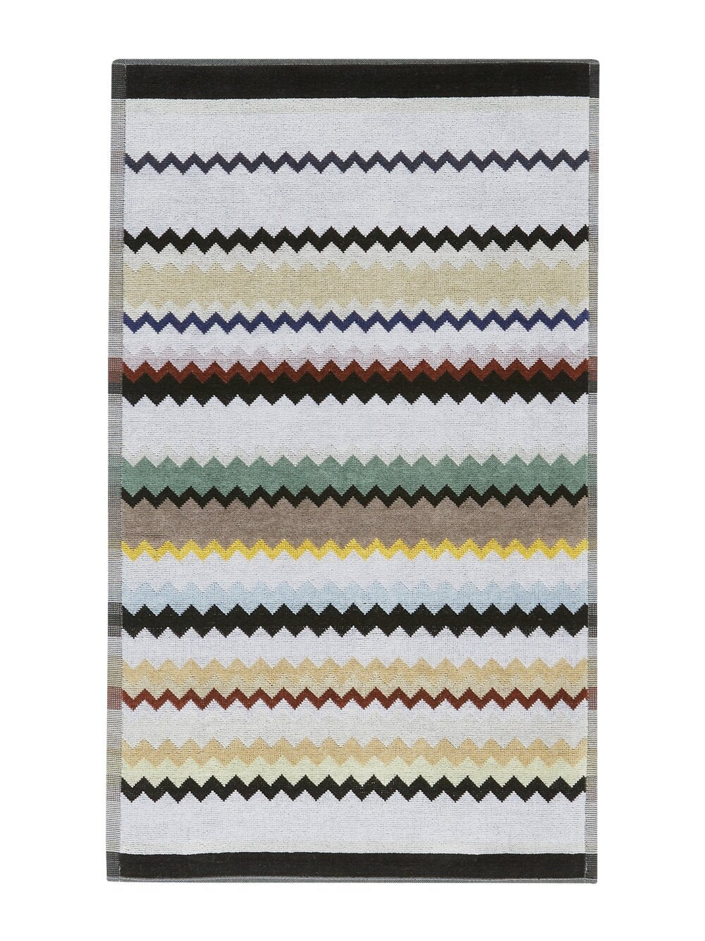 Curt håndklæde - 160 Black Multicolor