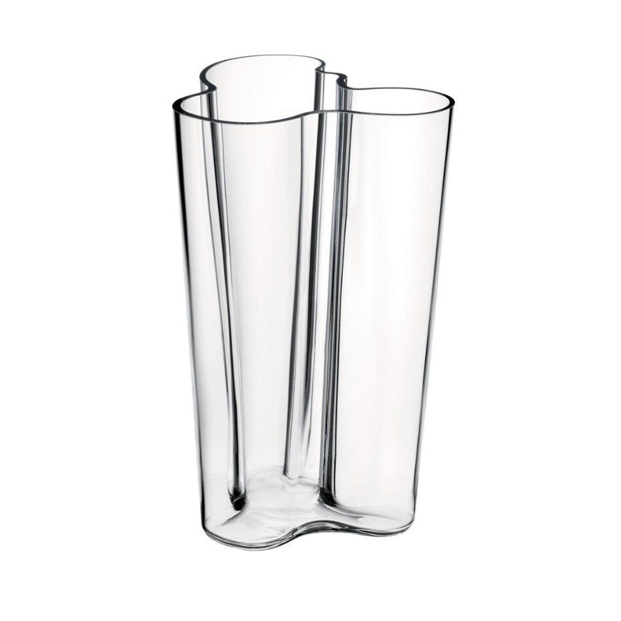 Aalto vase, klar - H25 cm