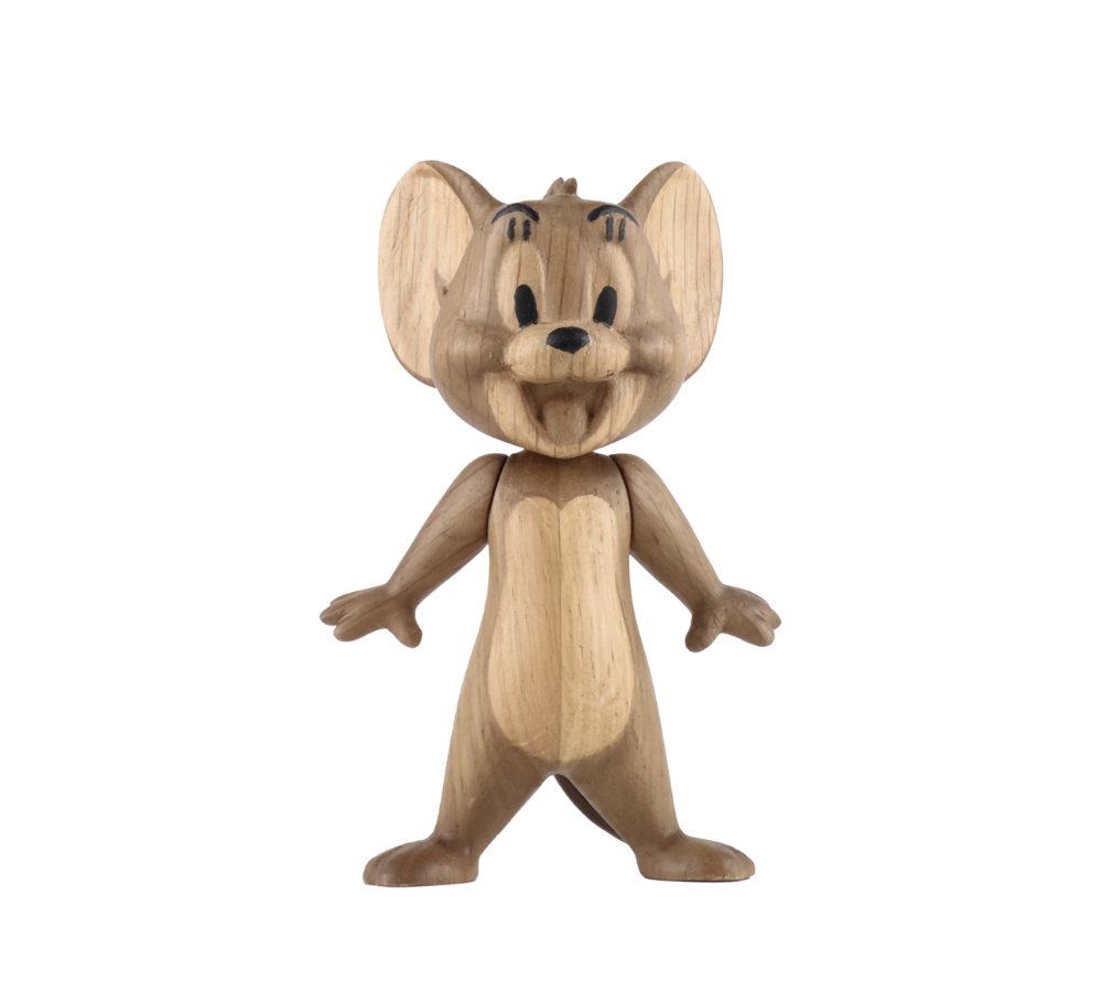 Tom & Jerry x Jerry træfigur - Large
