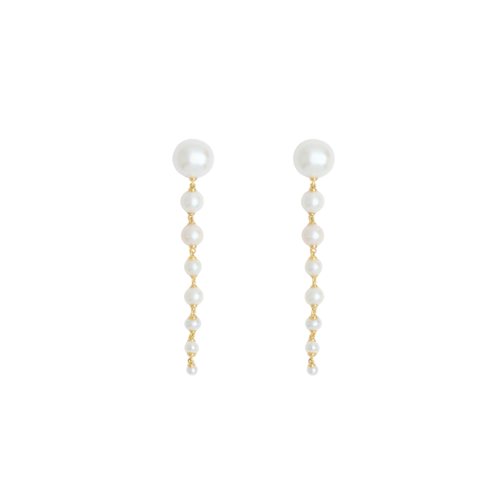 Lumora Chandelier hængeøreringe - forgyldt