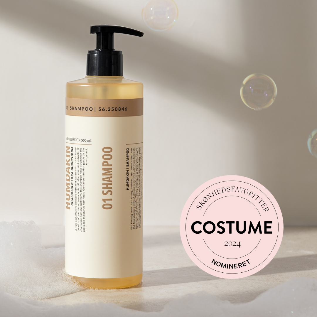 01 Shampoo, Chamomile and Sea Buckthorn - 500 ml.