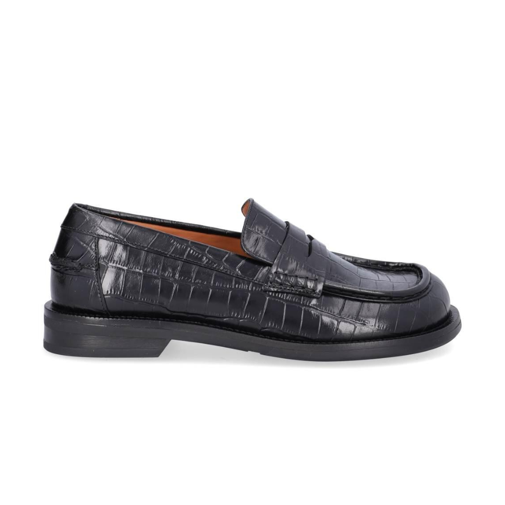 B1125 Croco loafers - Black Monterrey Croco 20