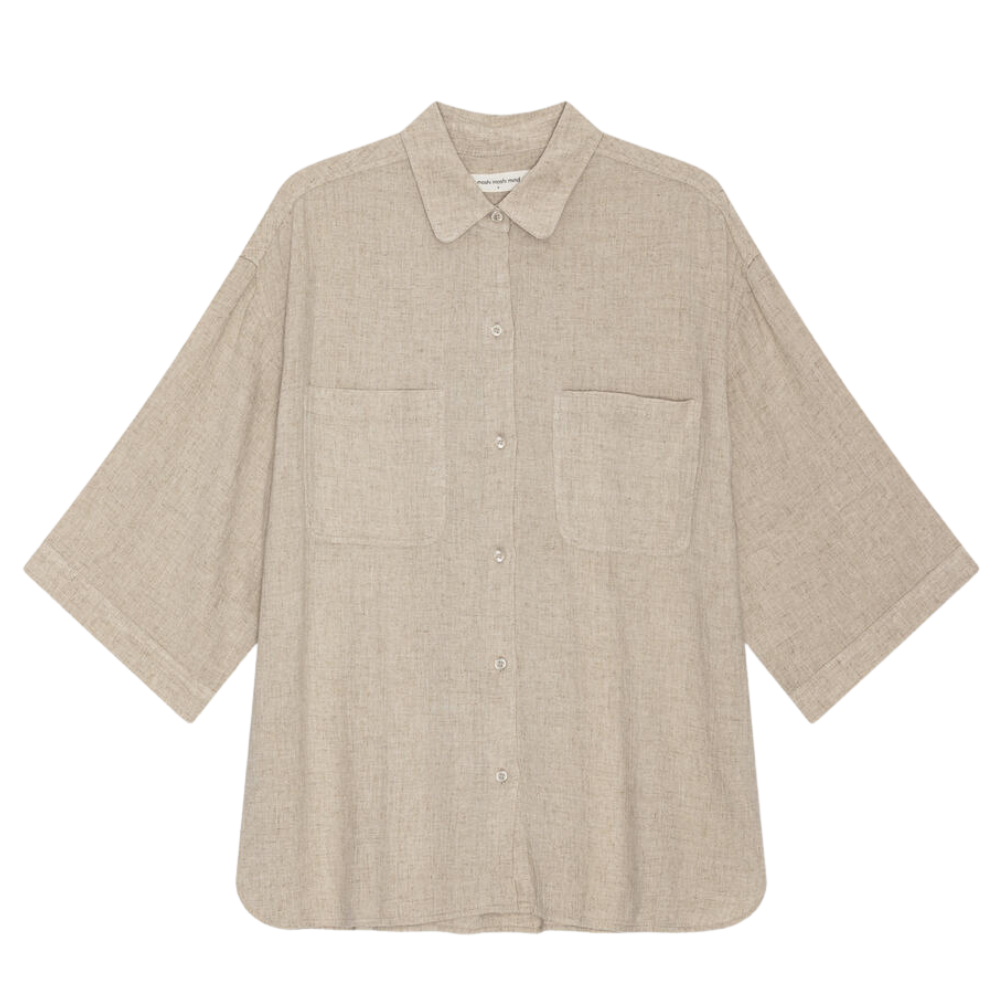 Ellie hørskjorte - Natural Linen