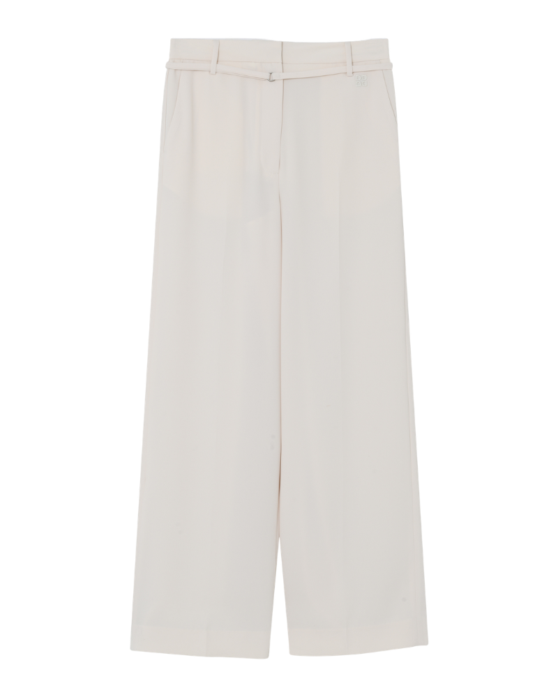 Elina Classic Garbardine bukser - Ivory Shade