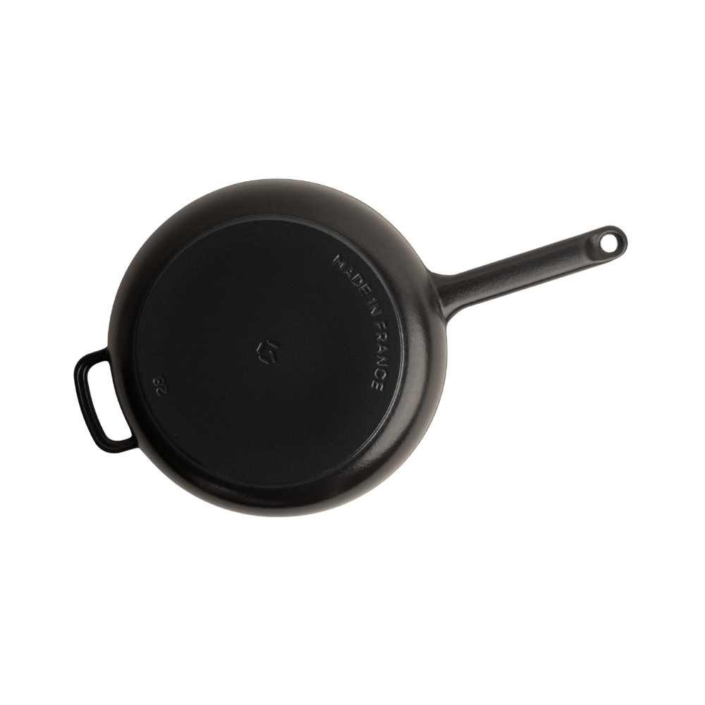 Støbejernspande, Ø28 cm - Matsort