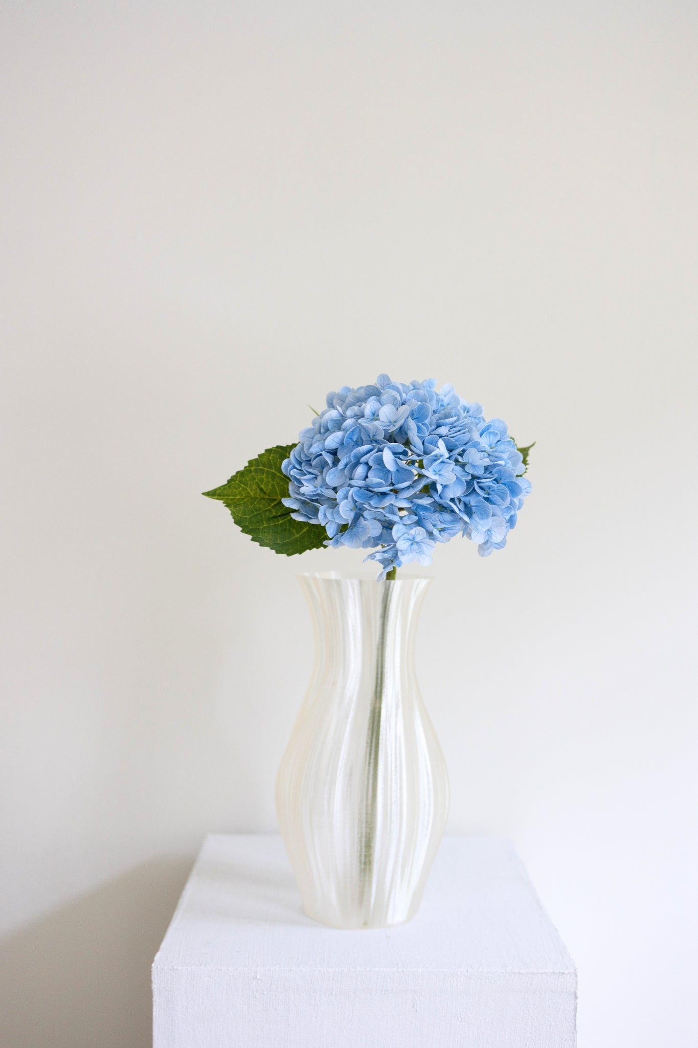 Kunstig hortensia - lyseblå