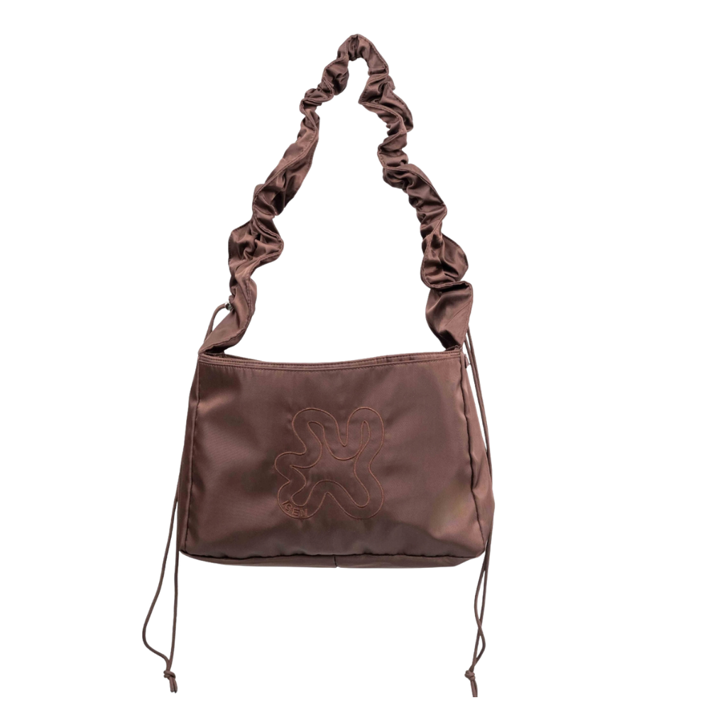 Shield Midi shopper – brun