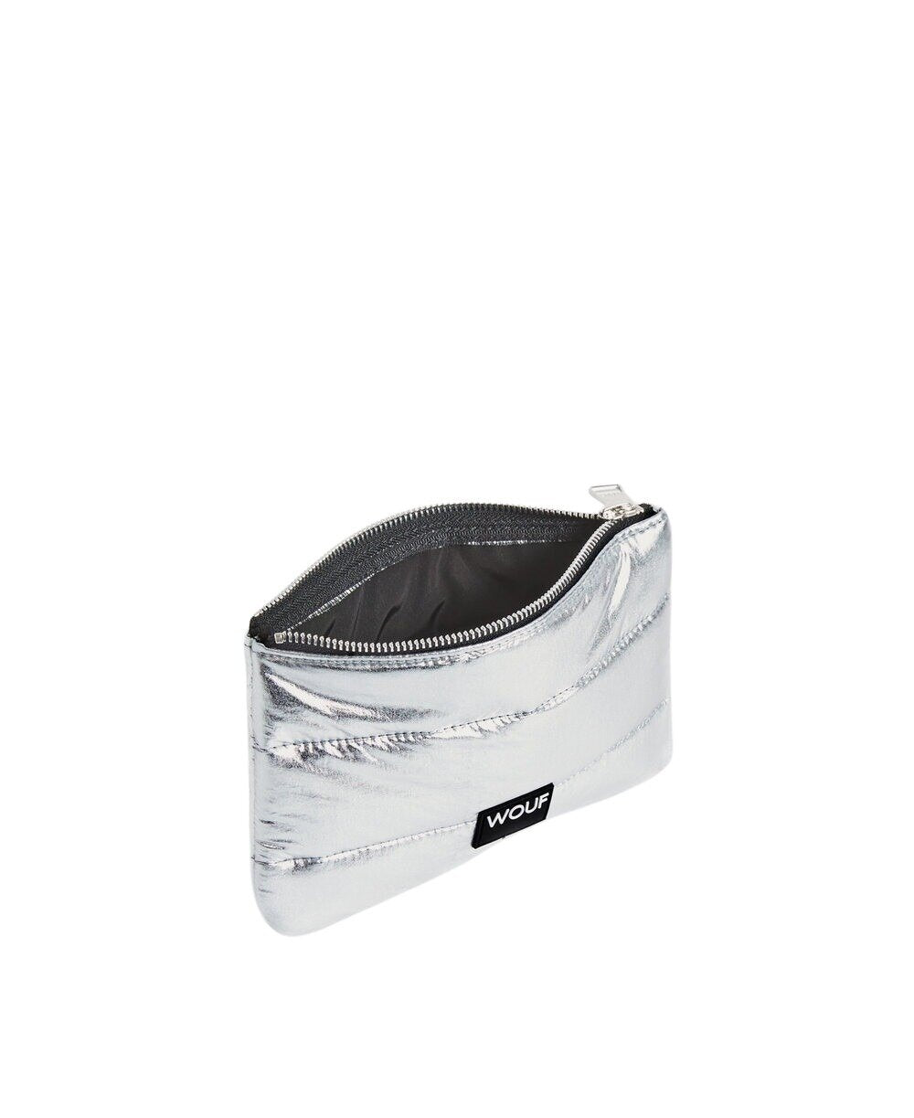 Glossy clutch - Sølvfarvet