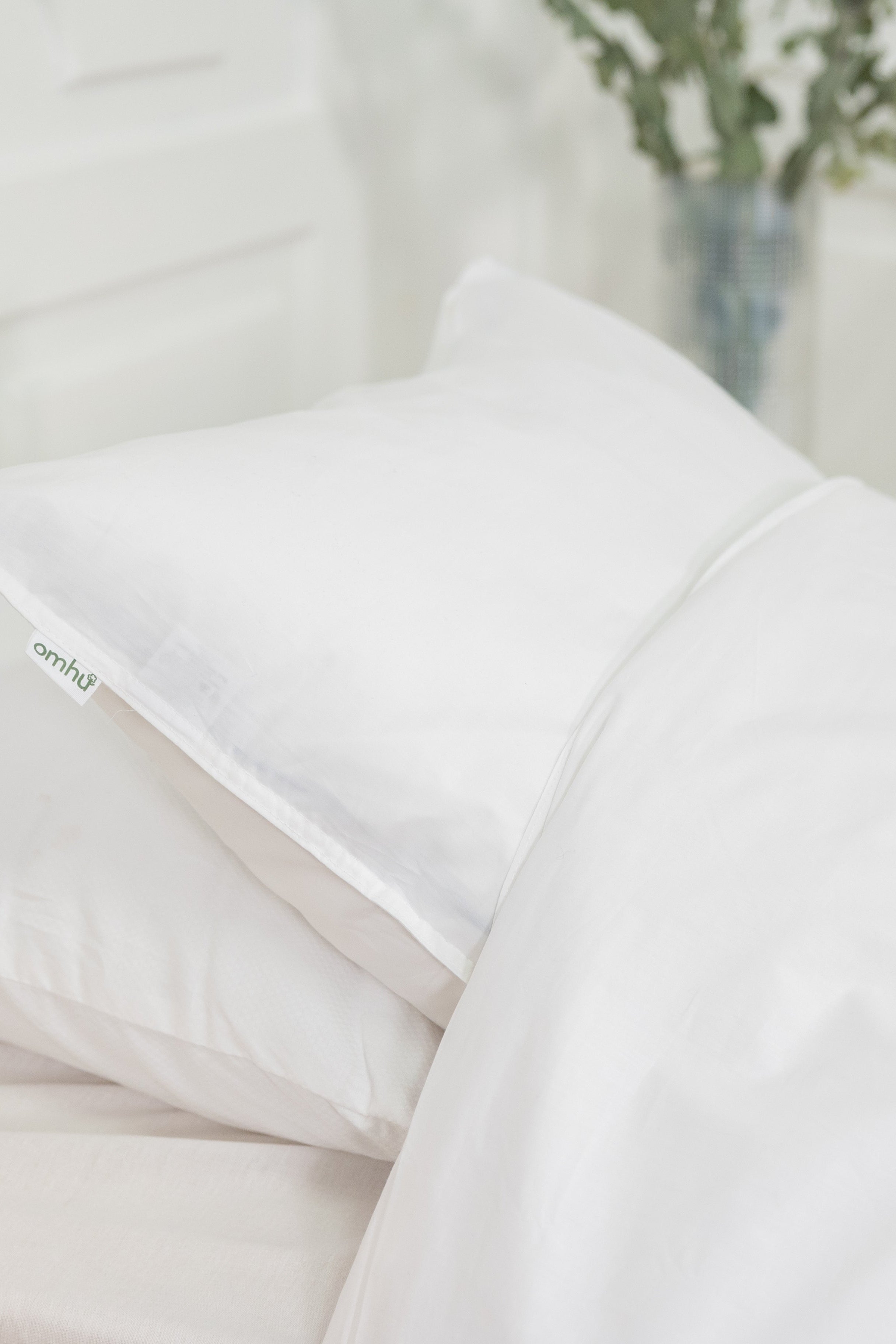 Percale sengetøj - hvid