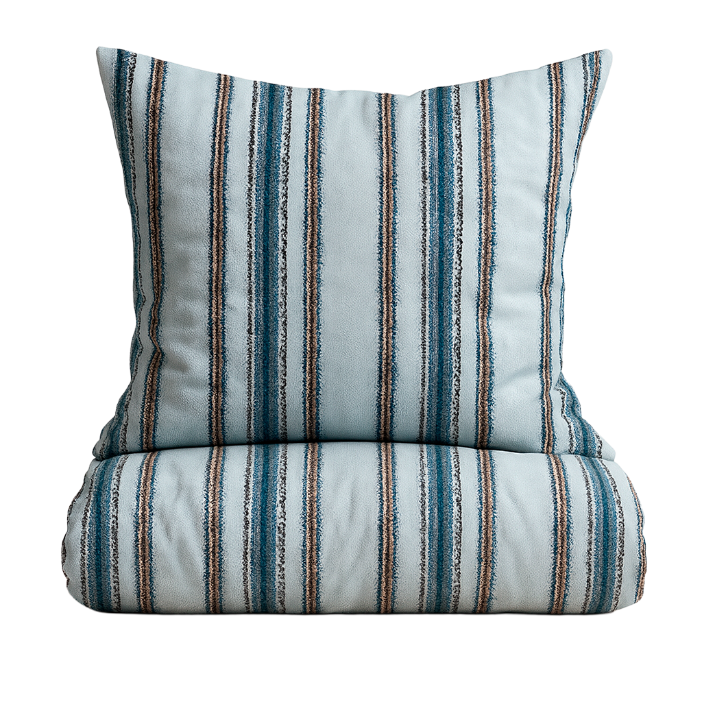 x Mads Barfod Streamline sengesæt - lyesblå