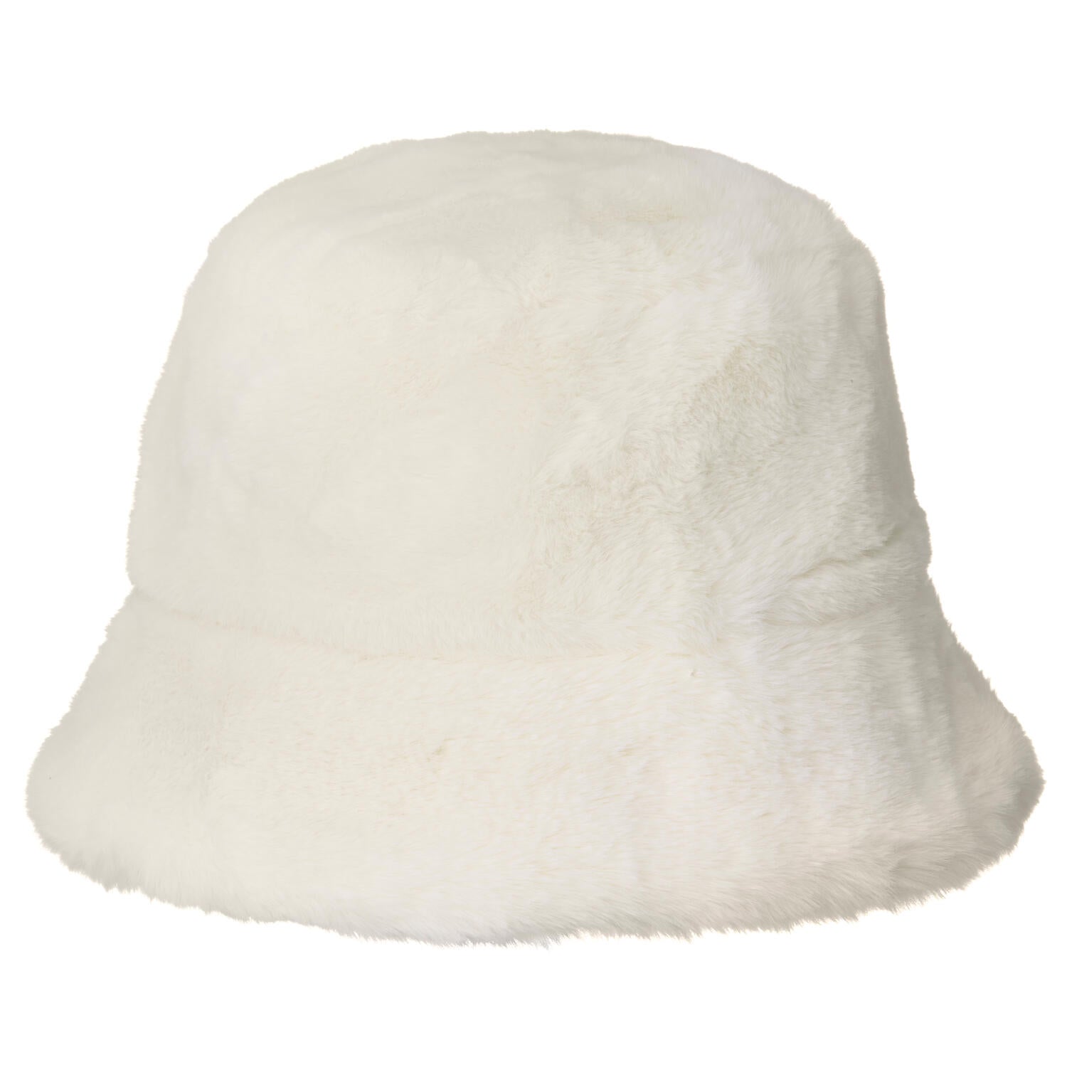 Faux fur bøllehat - Ivory