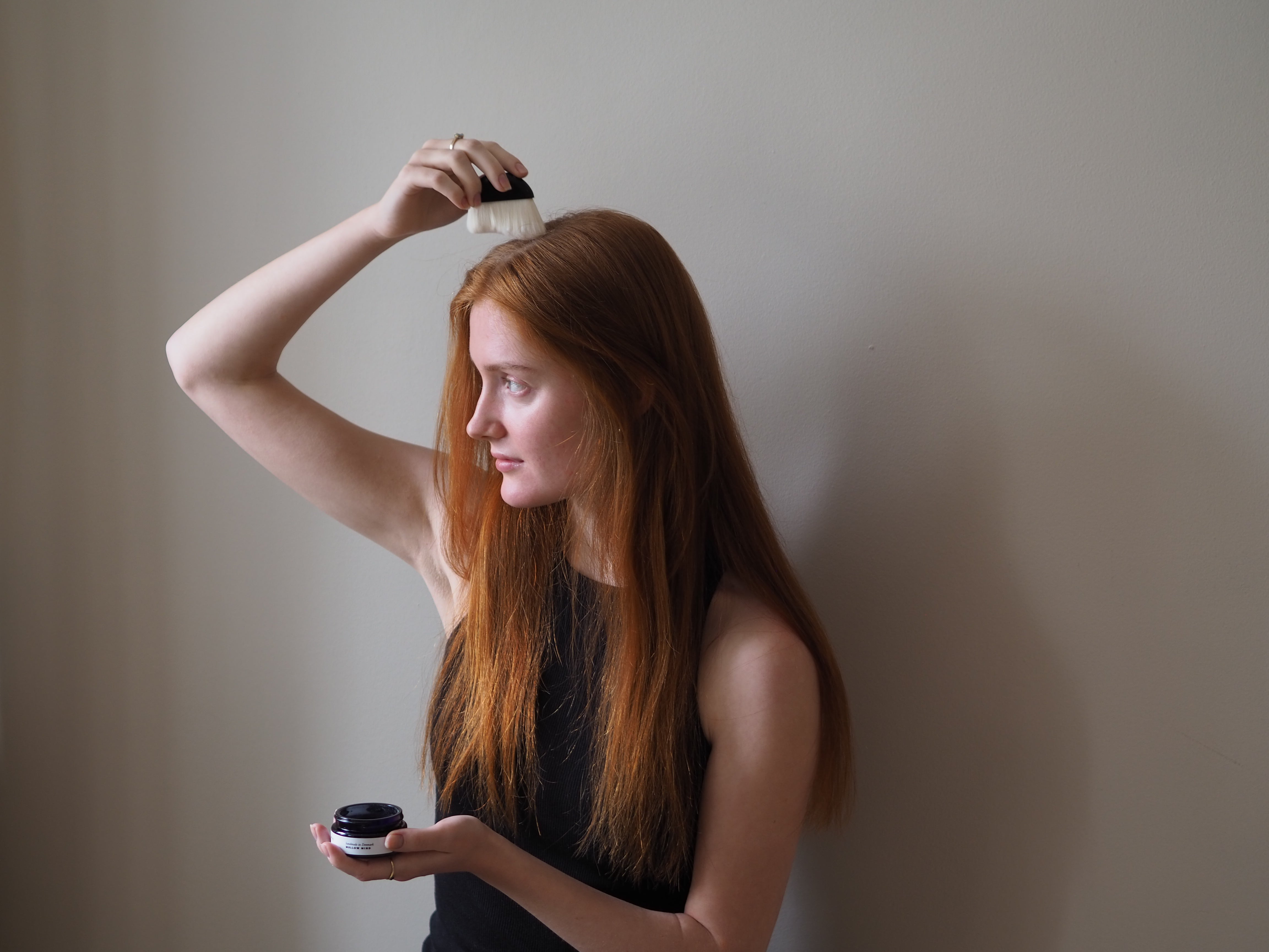 Tørshampoo pulver, rosmarin & pebermynte - 50 g.