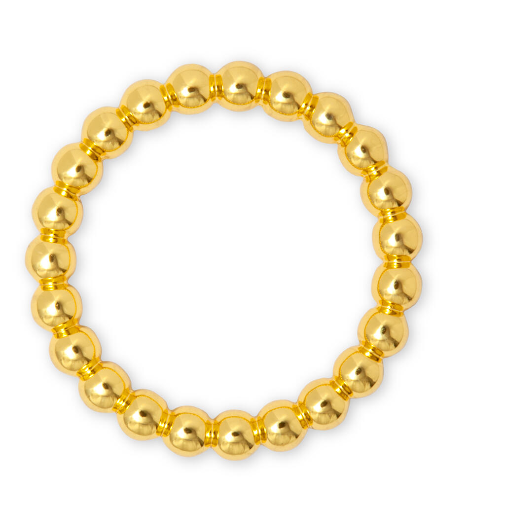 Color Ball ring - forgyldt