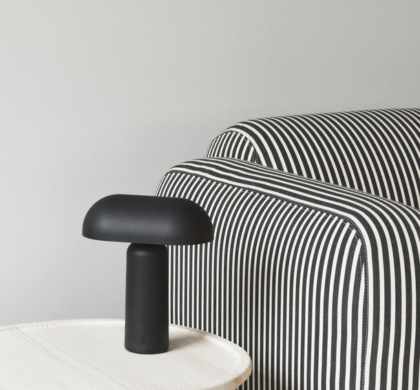 Porta bordlampe - sort