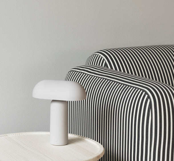 Porta bordlampe - hvid