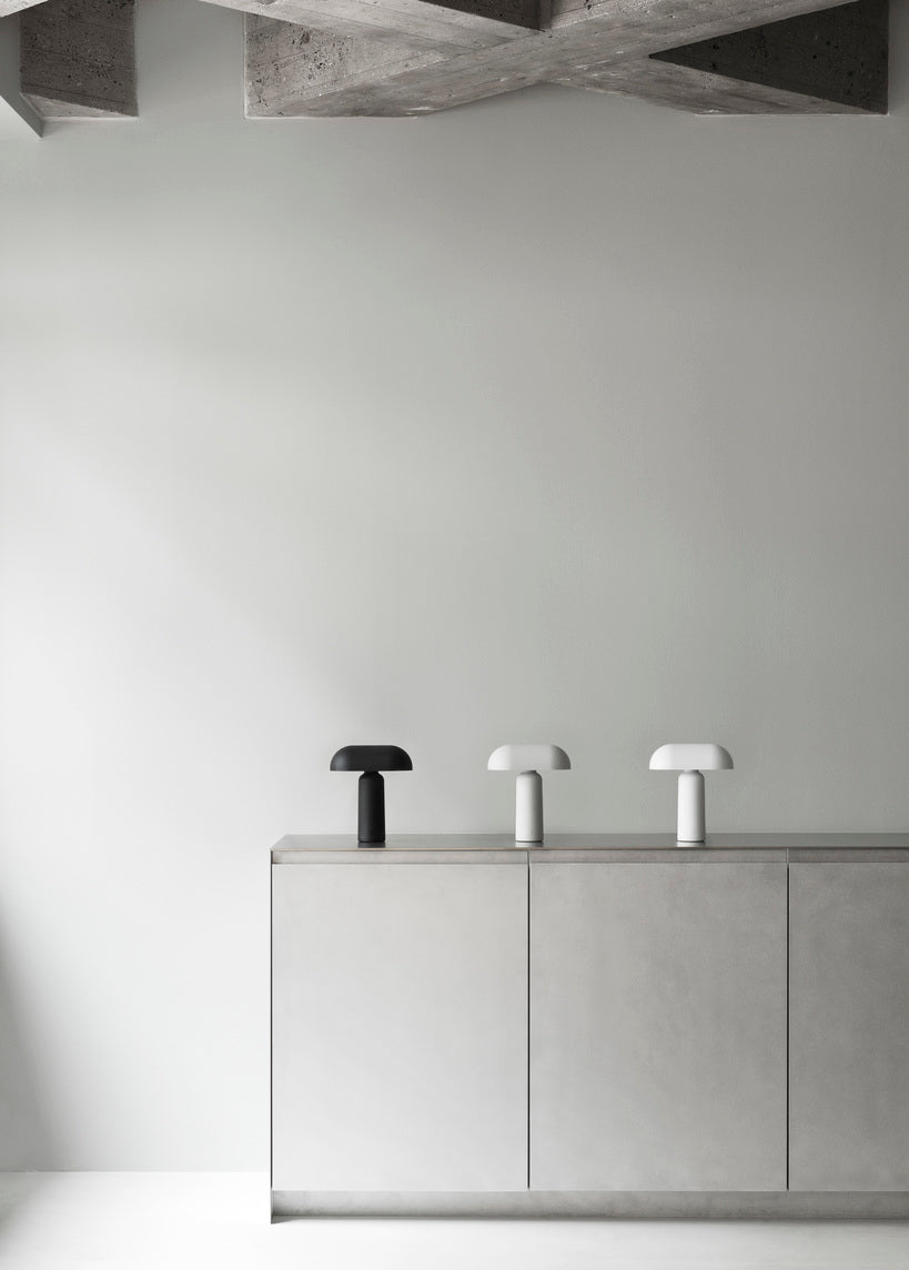 Porta bordlampe - sort