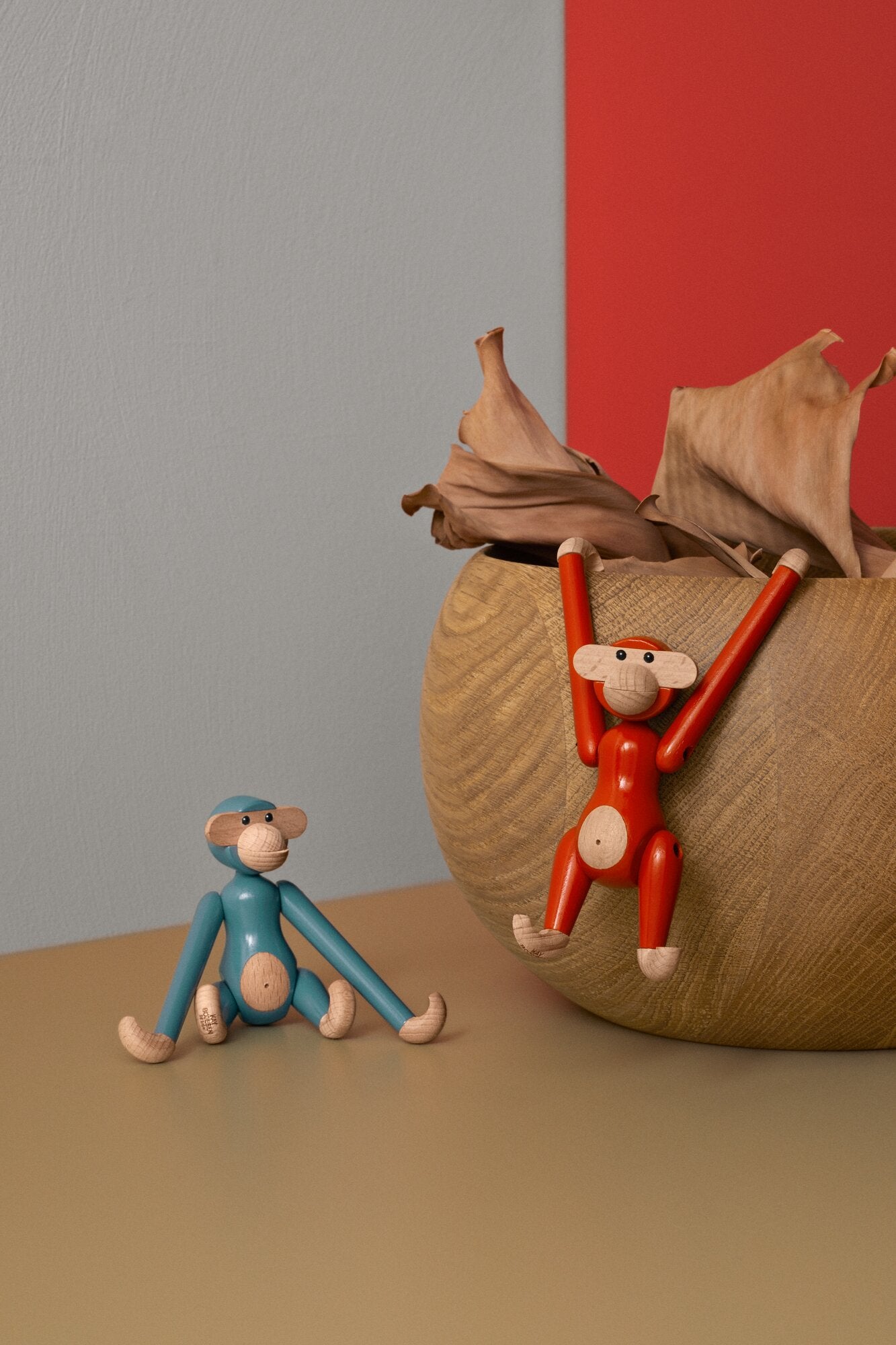 Abe, mini - vintage rød