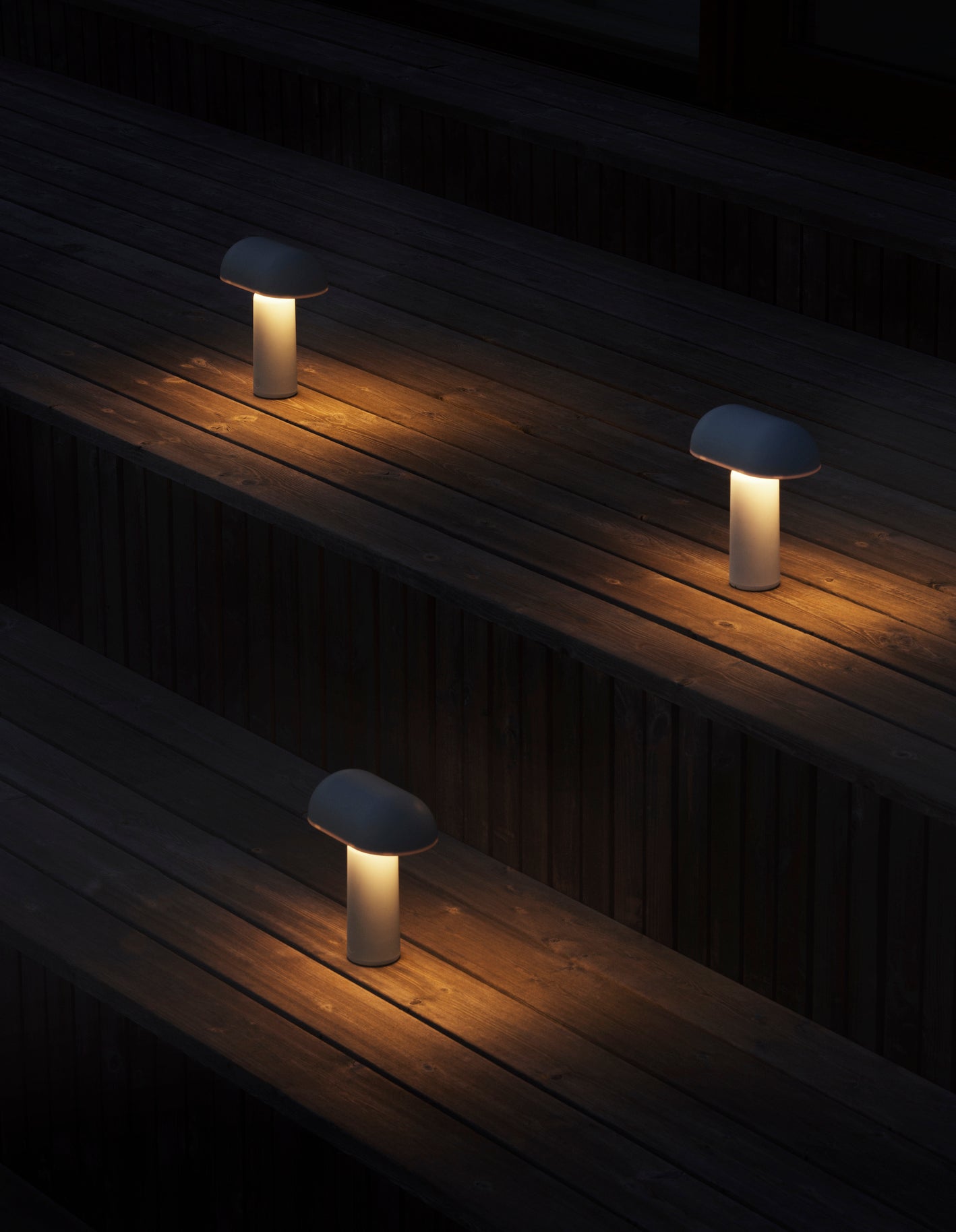 Porta bordlampe - hvid