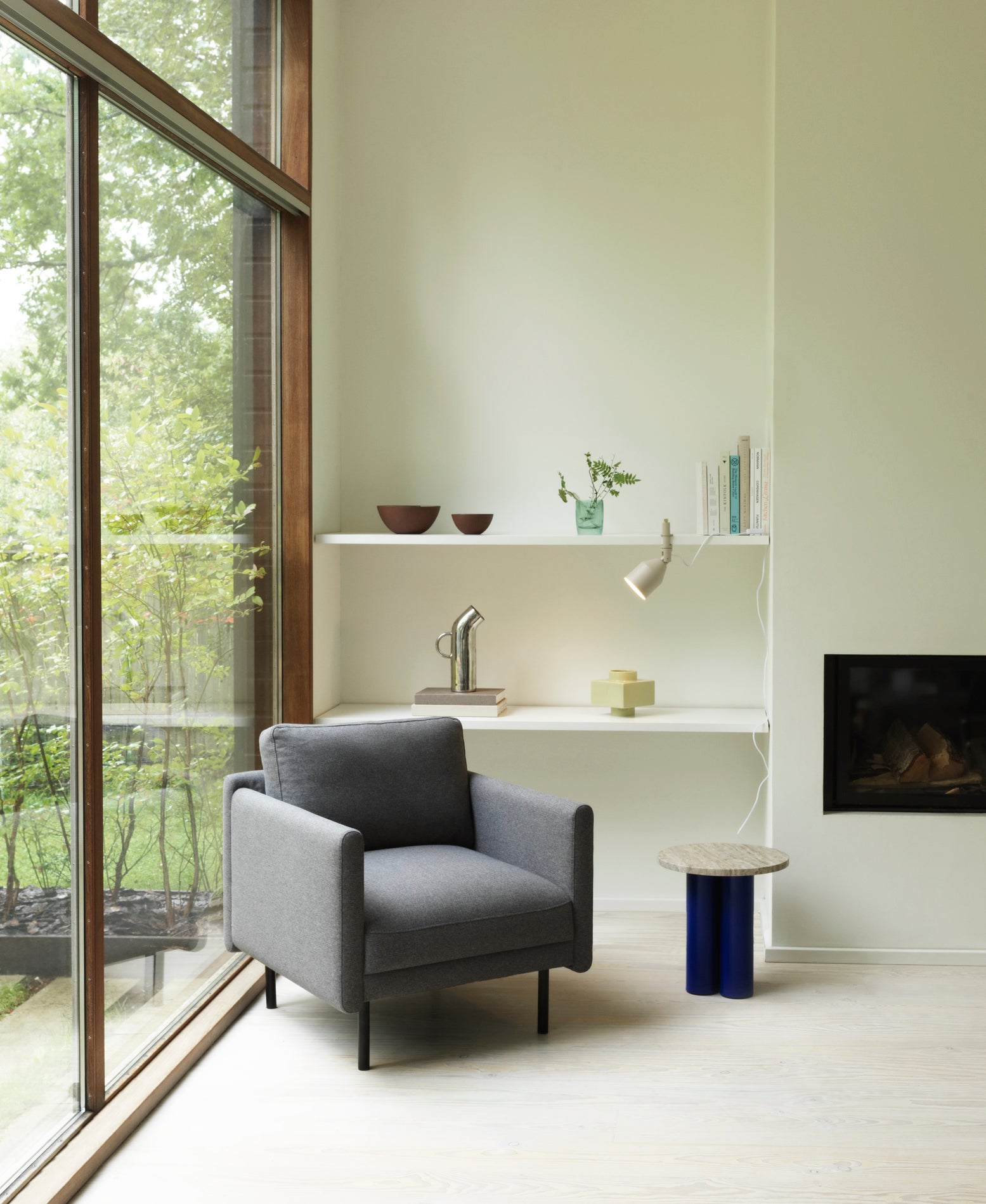 Klip lampe - Warm Grey