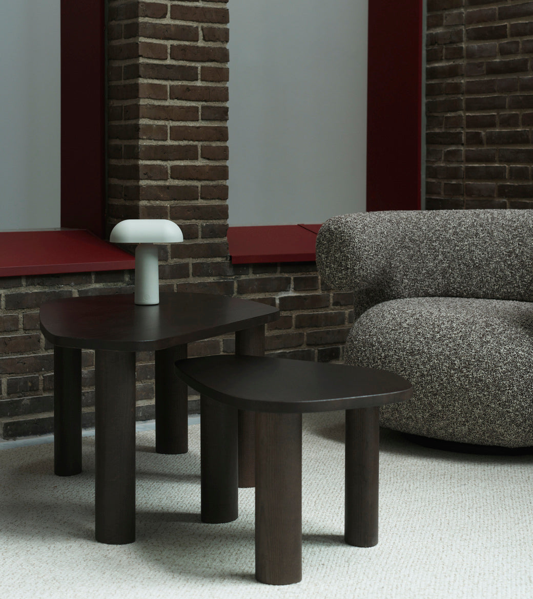 Porta bordlampe - hvid