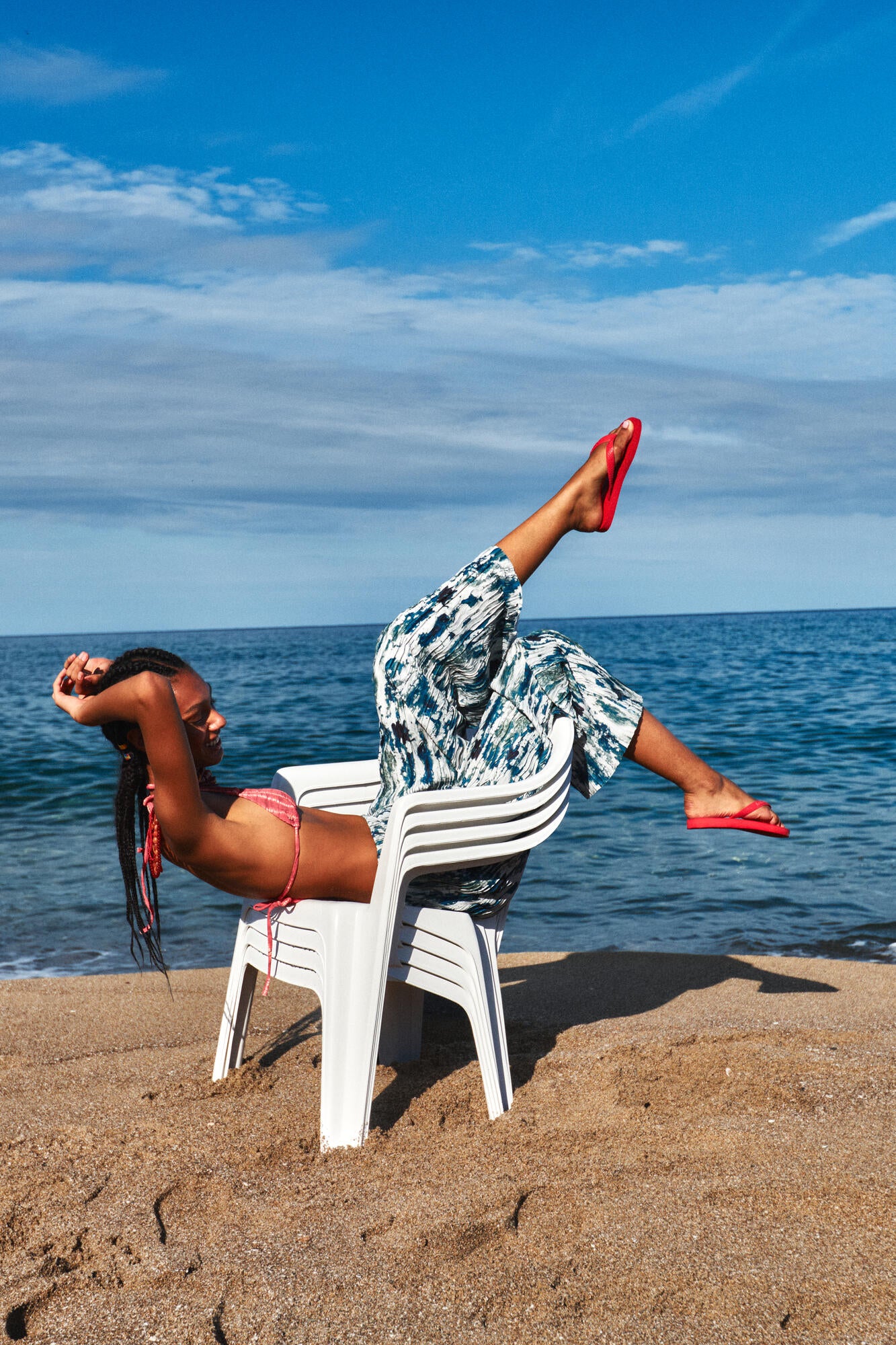 Top klipklapper - rød