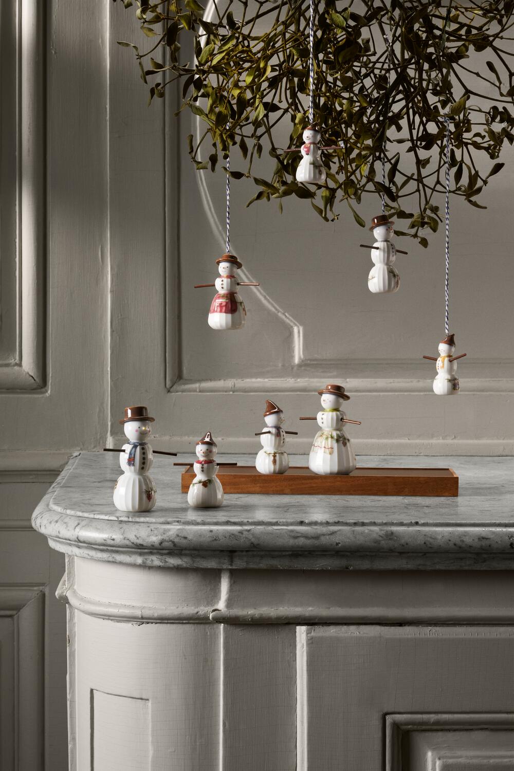 Hammershøi Christmas Snepige - H8 cm.