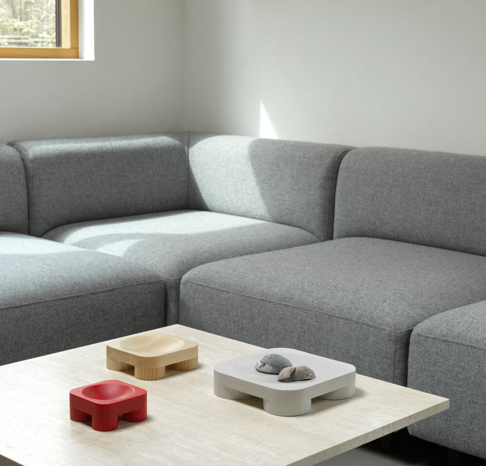 Chub skål, small - Bright Red