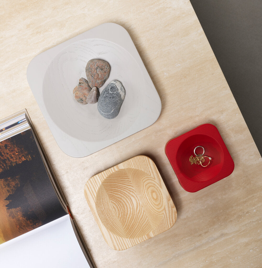 Chub skål, small - Bright Red