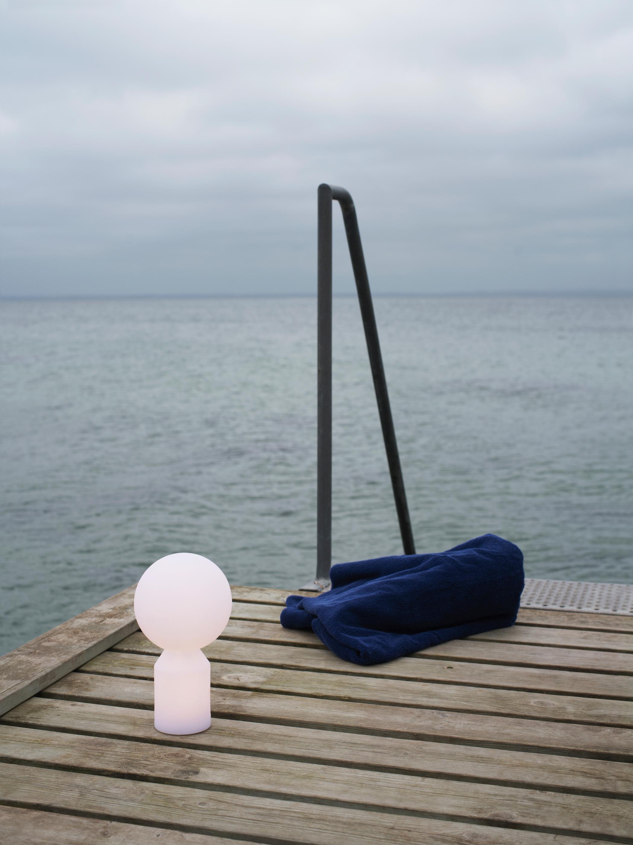 Yo bordlampe, hvid - lille
