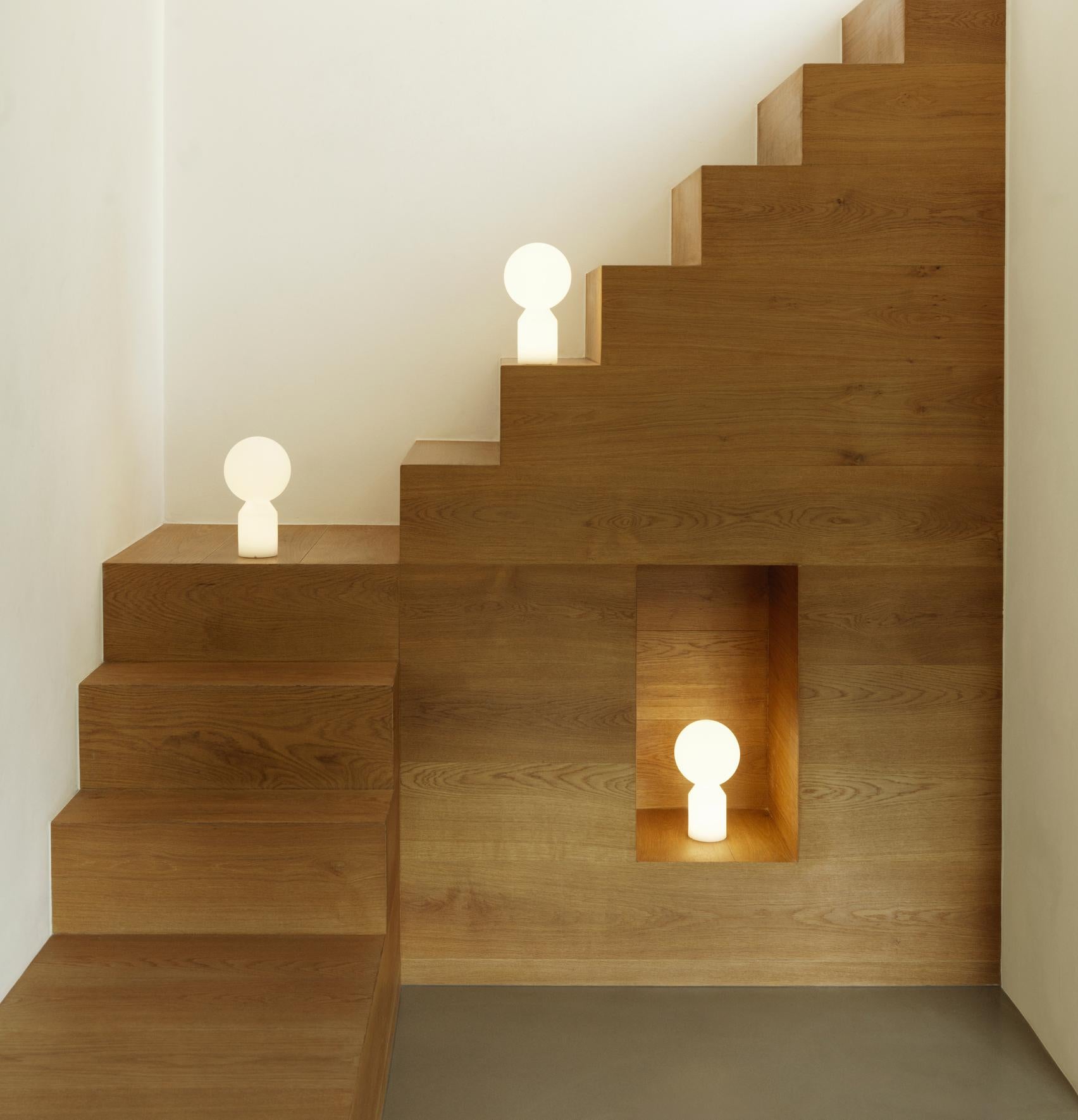Yo bordlampe, hvid - lille