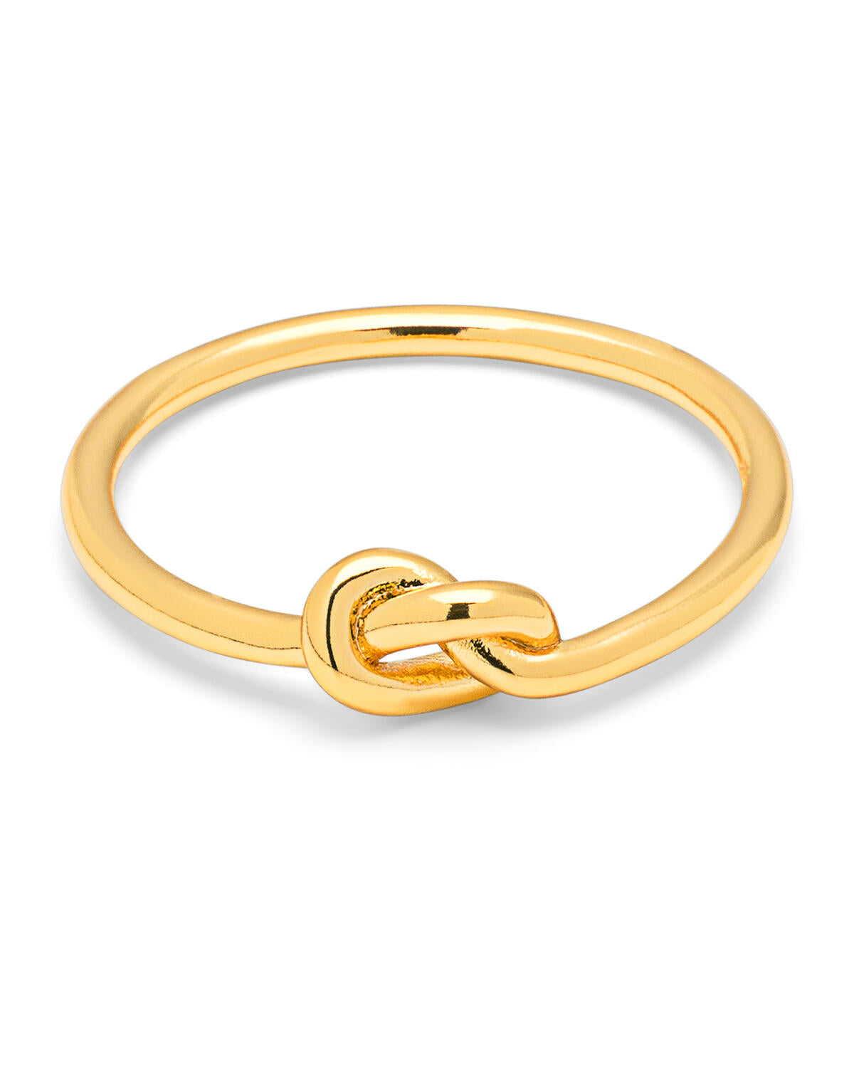 Love Knot ring - forgyldt