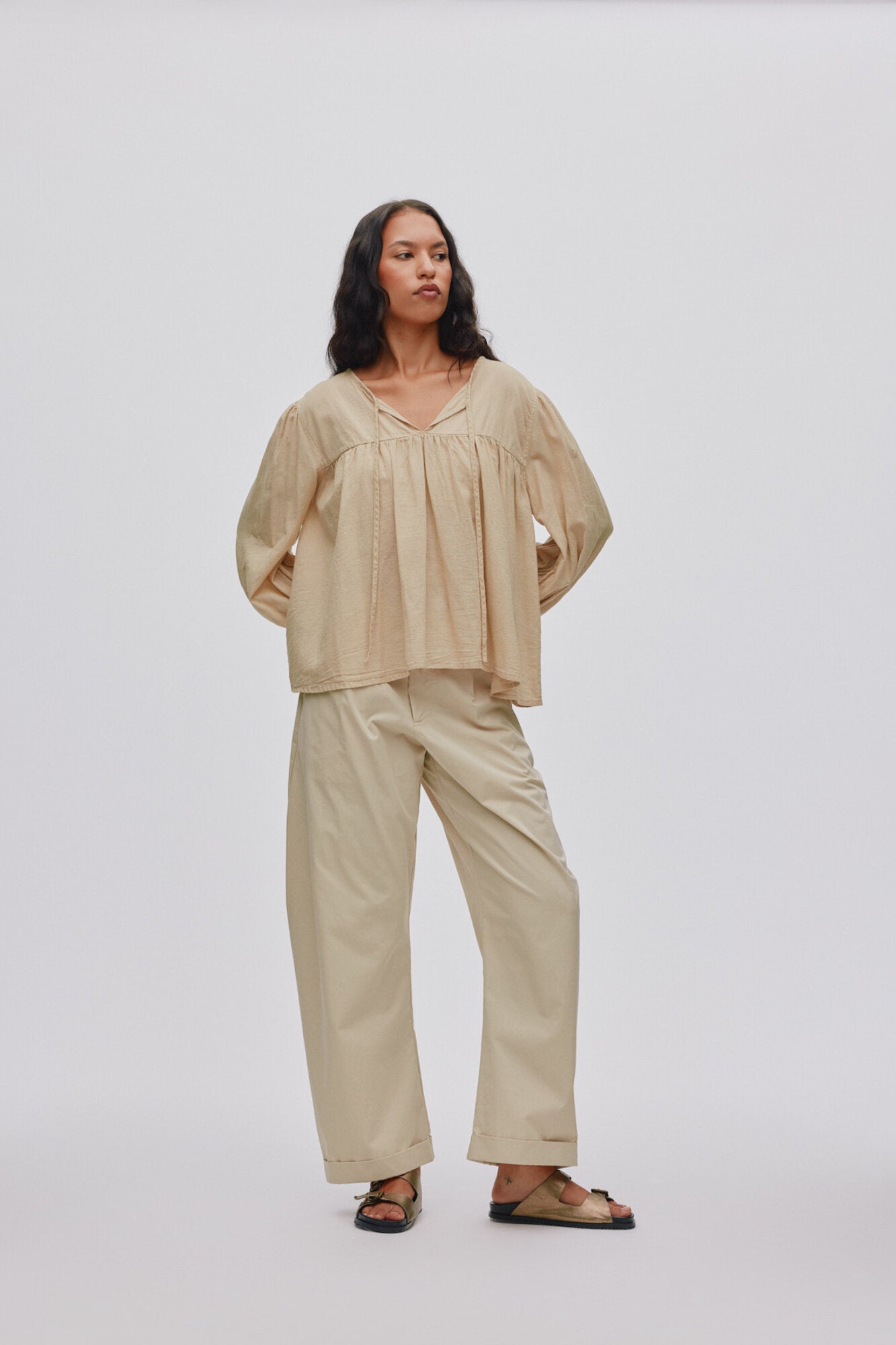 Thalia Light Fusion bukser - sand