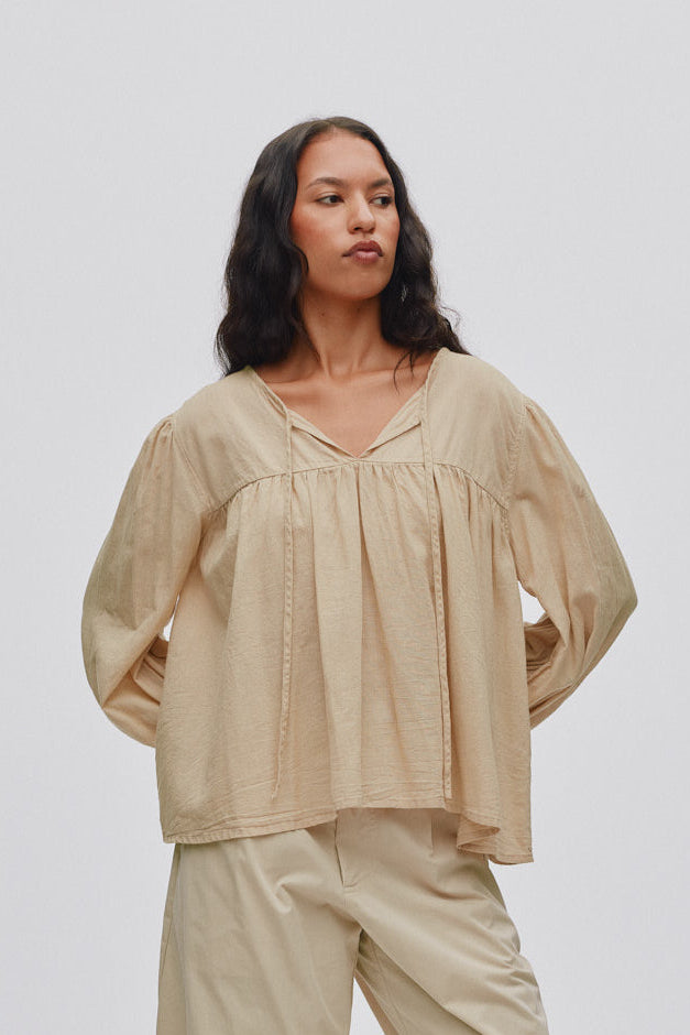Eike Cotton bluse - Boulder