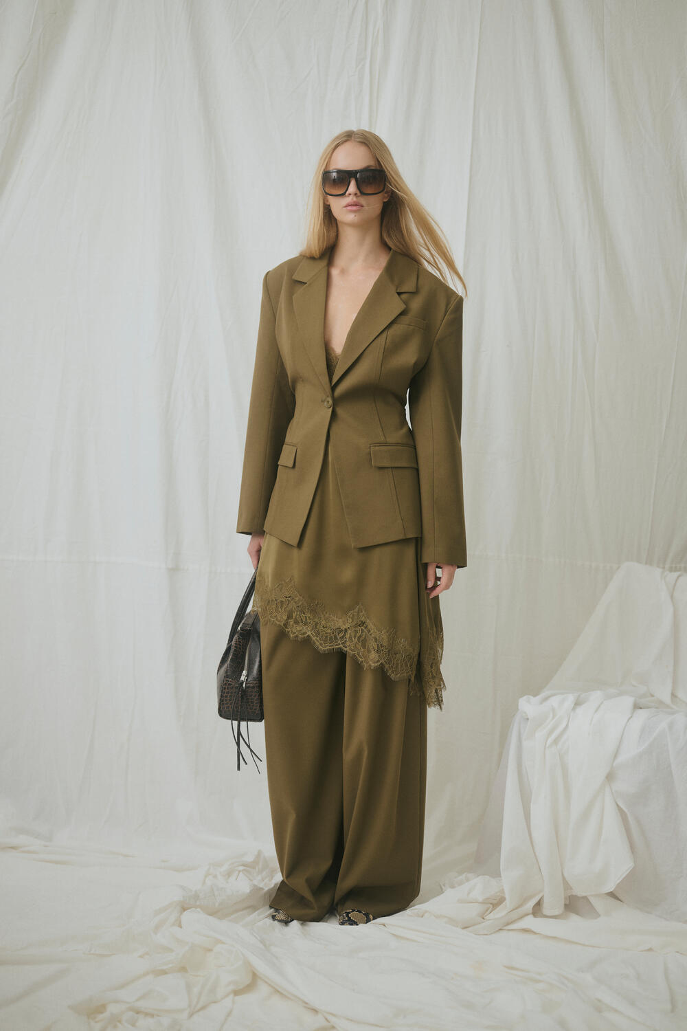 GZolivia blazer - Military Olive