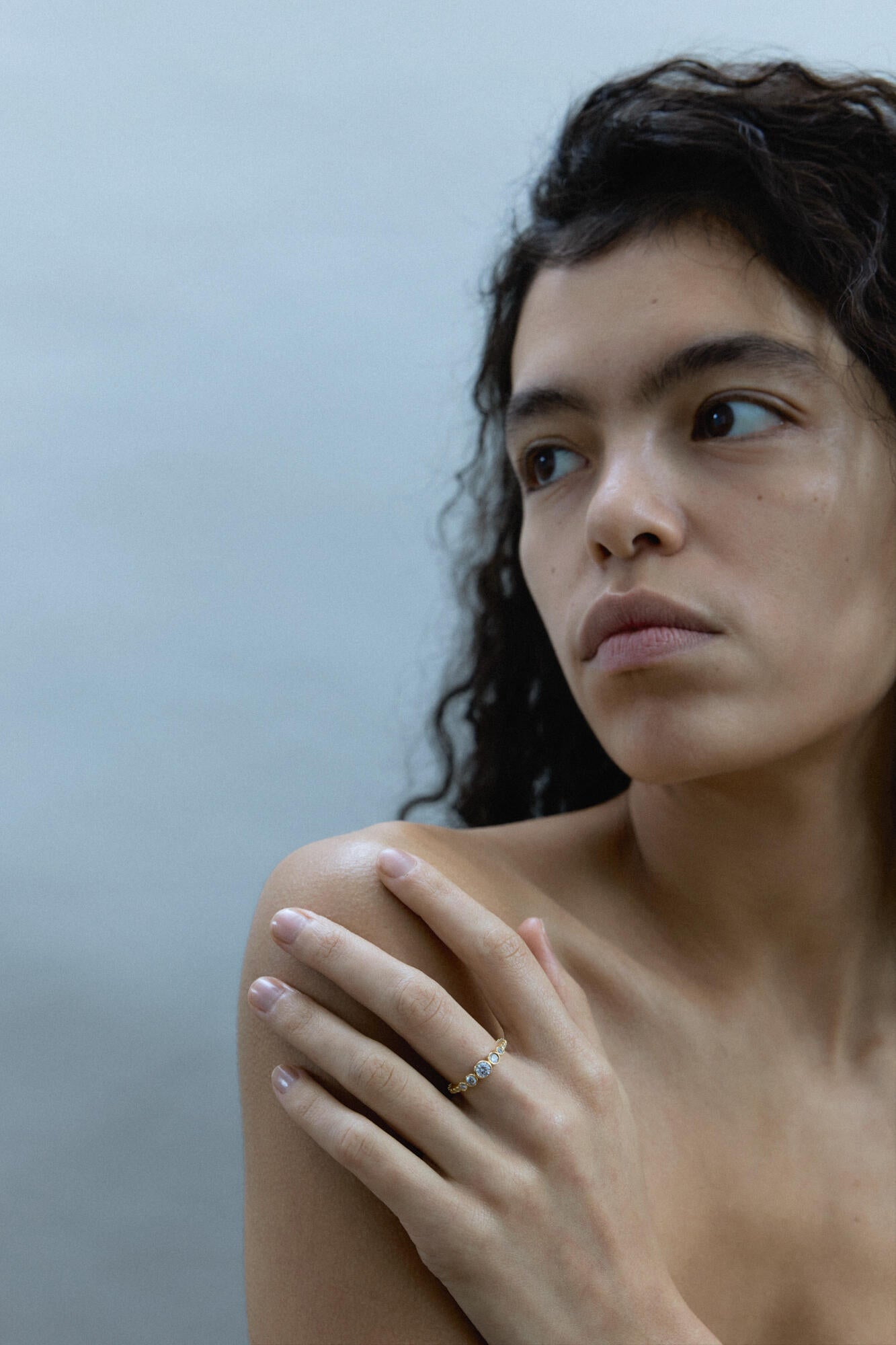 Orit ring - forgyldt