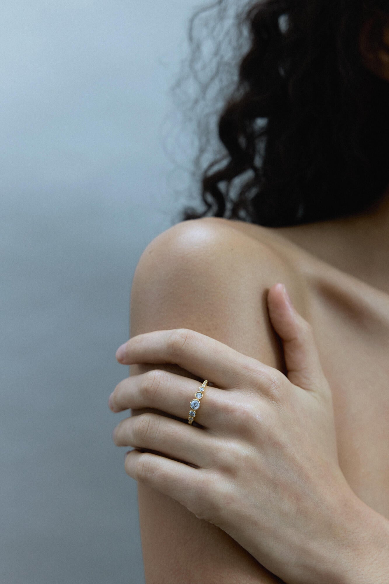 Orit ring - forgyldt