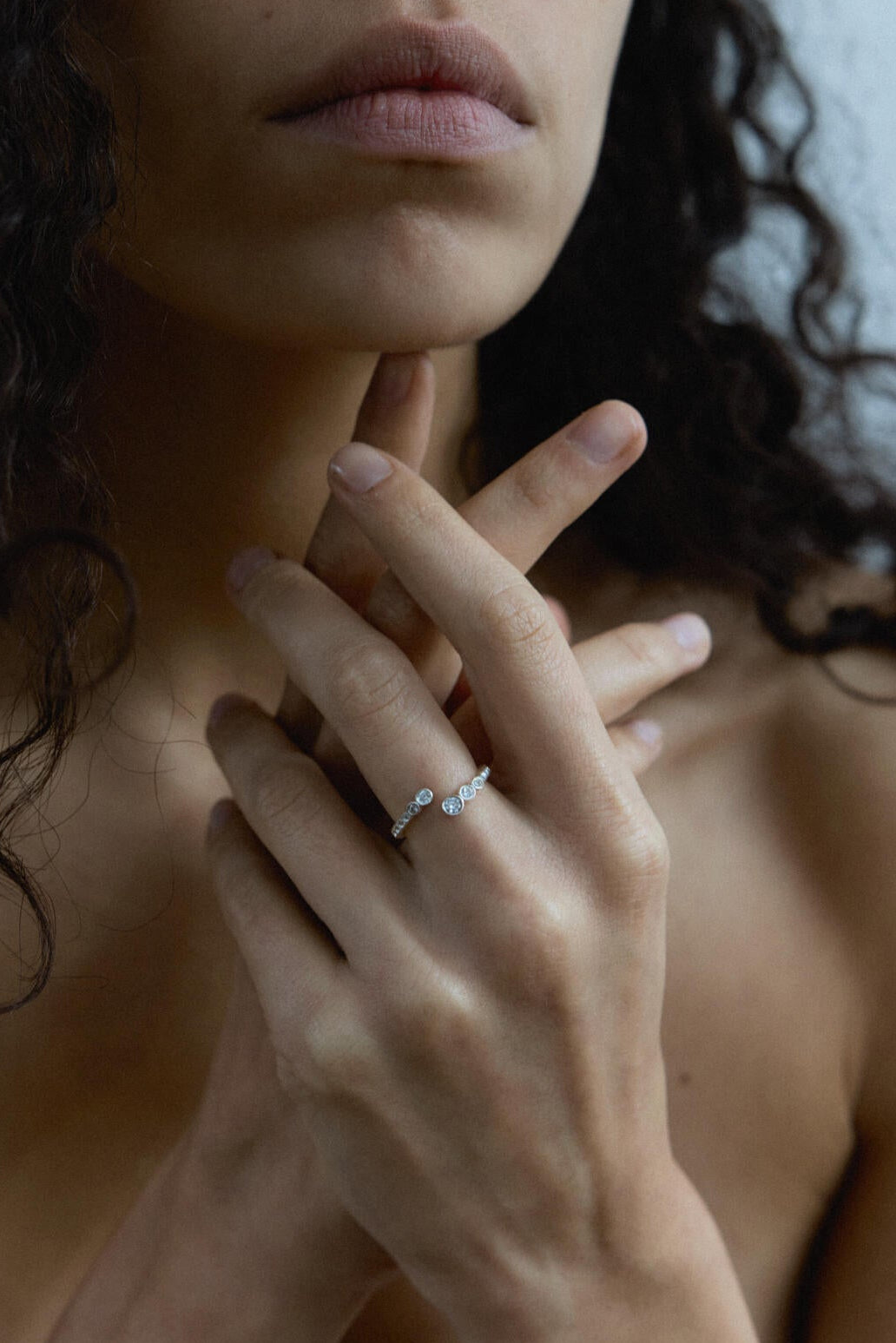 Orit Open ring - sølv