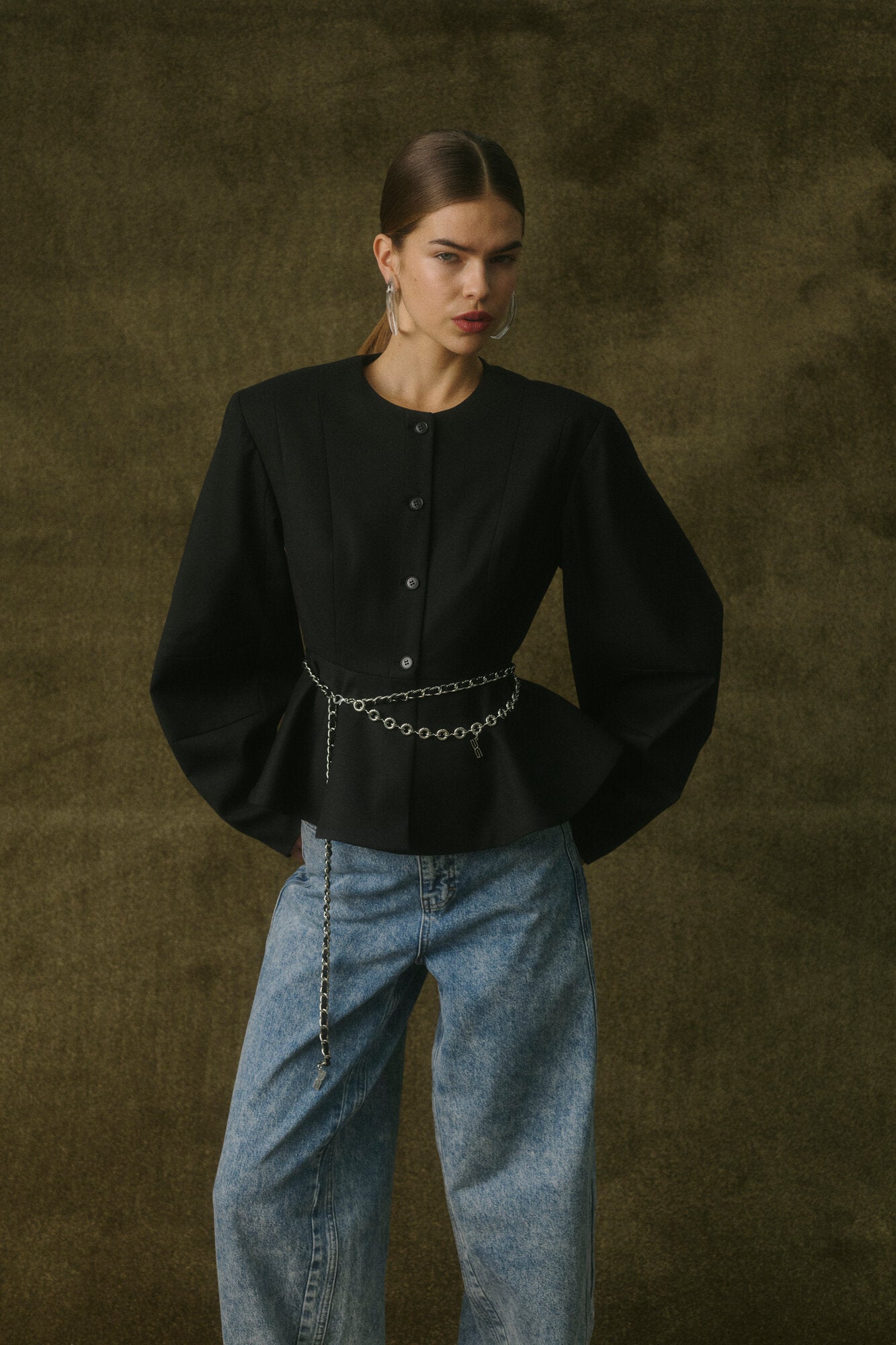 GZpaula bluse - sort