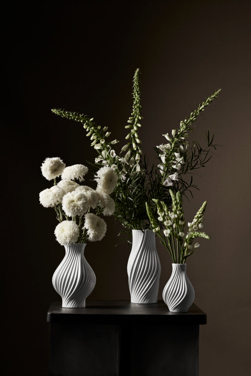 Twist vase - H18 cm
