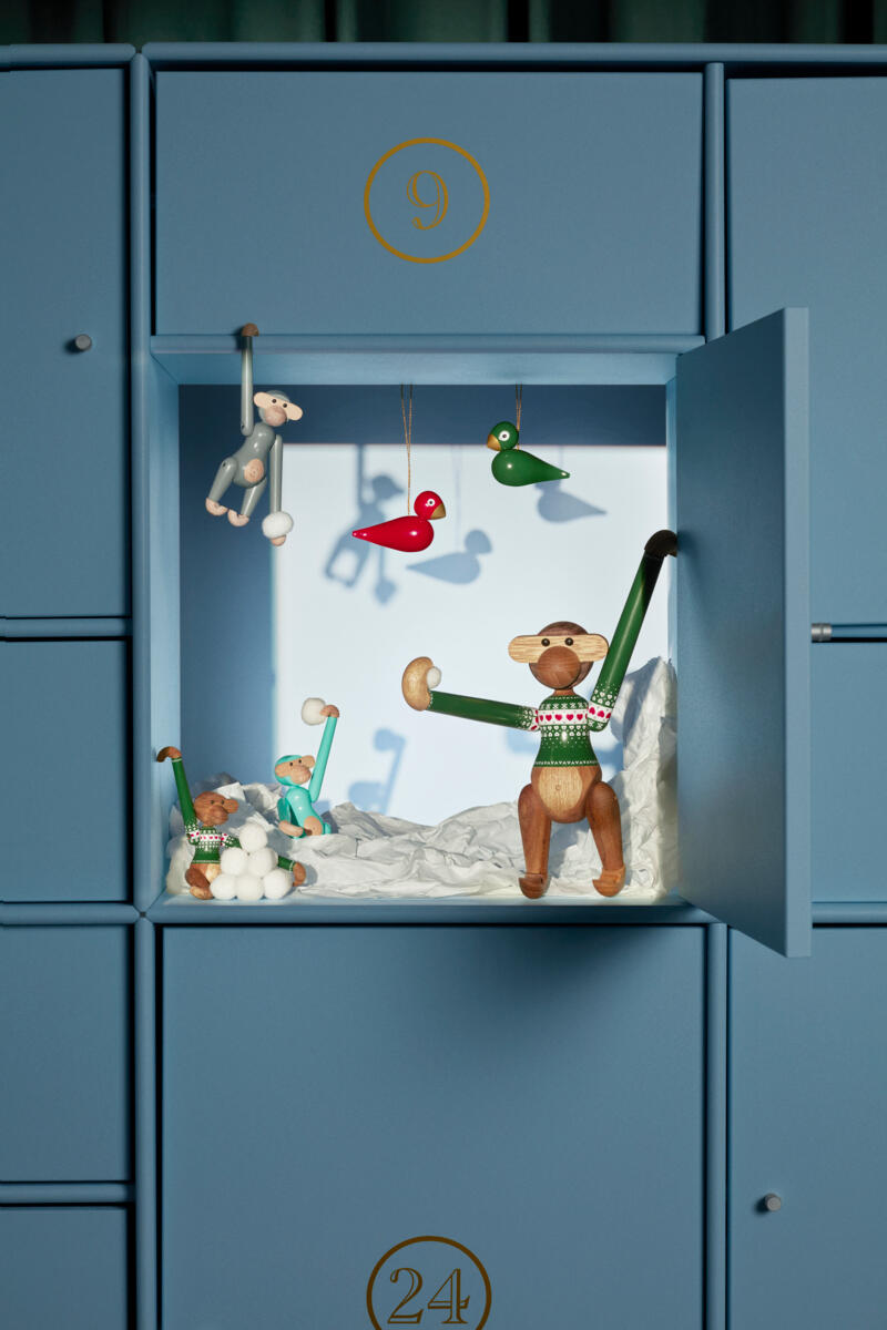 Abe, mini julesweater 2025 - grøn