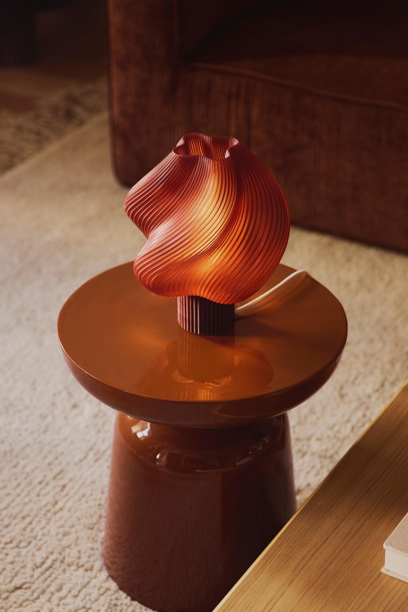 Soft Serve bordlampe, H26 cm - Cherry