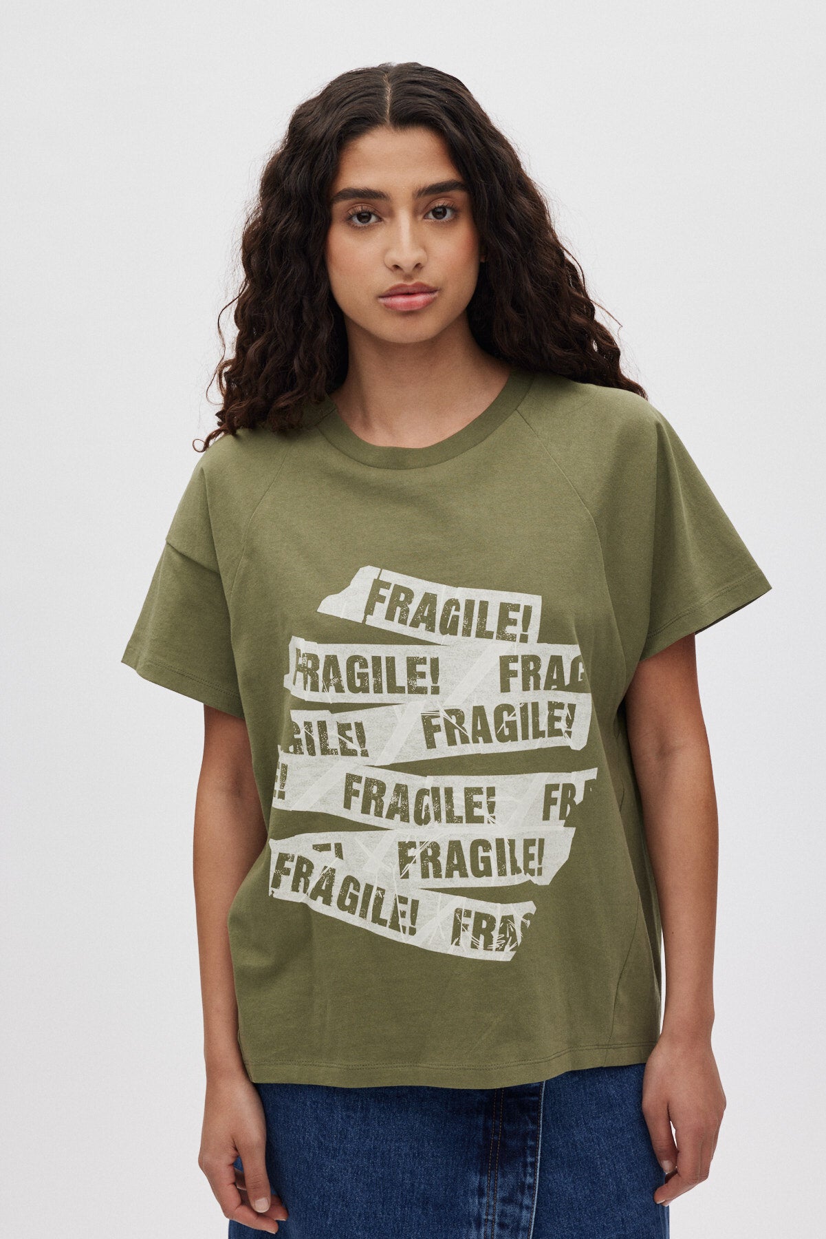 Fragile boxy t-shirt - Ary