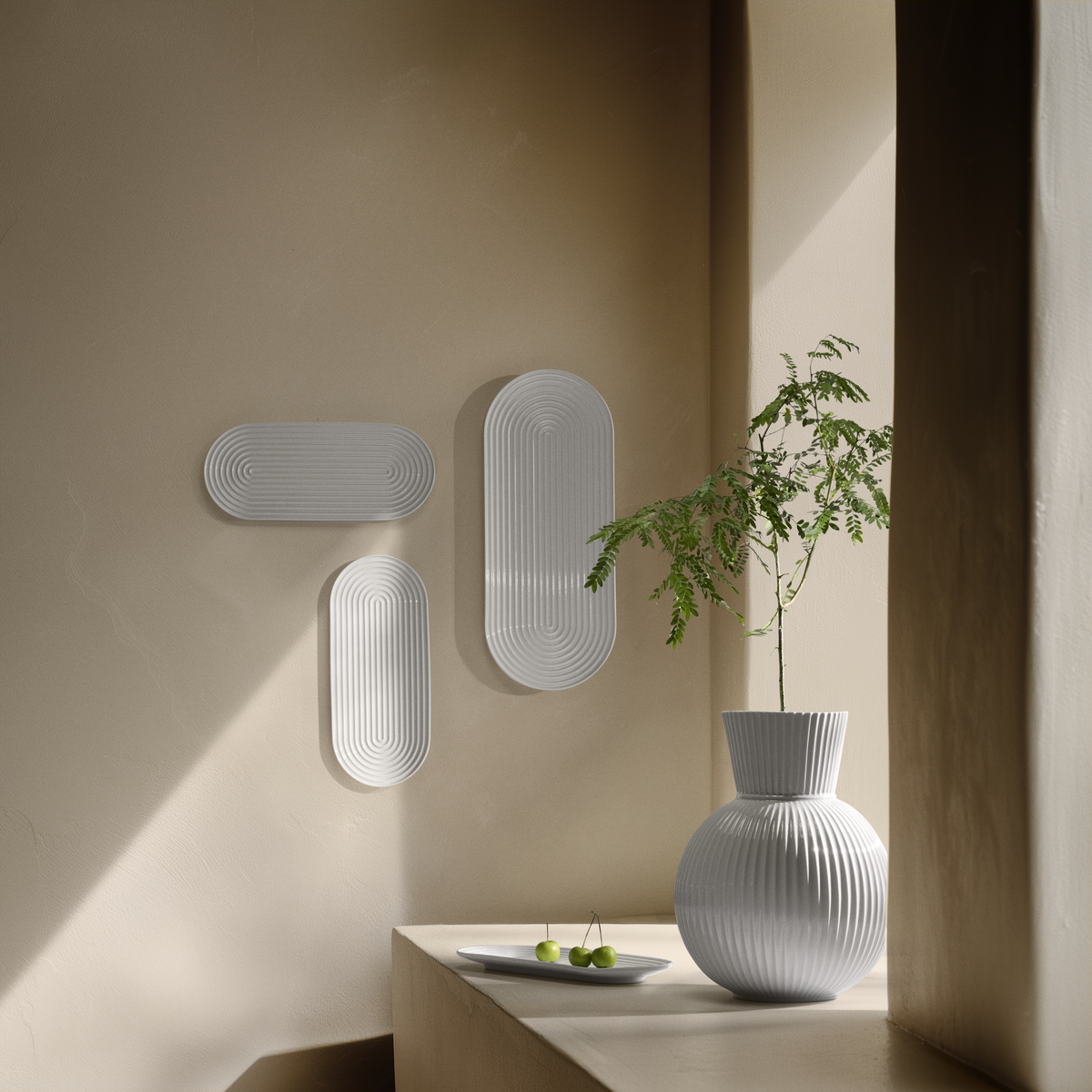 Tura Ovalt serveringsfad - L48 cm