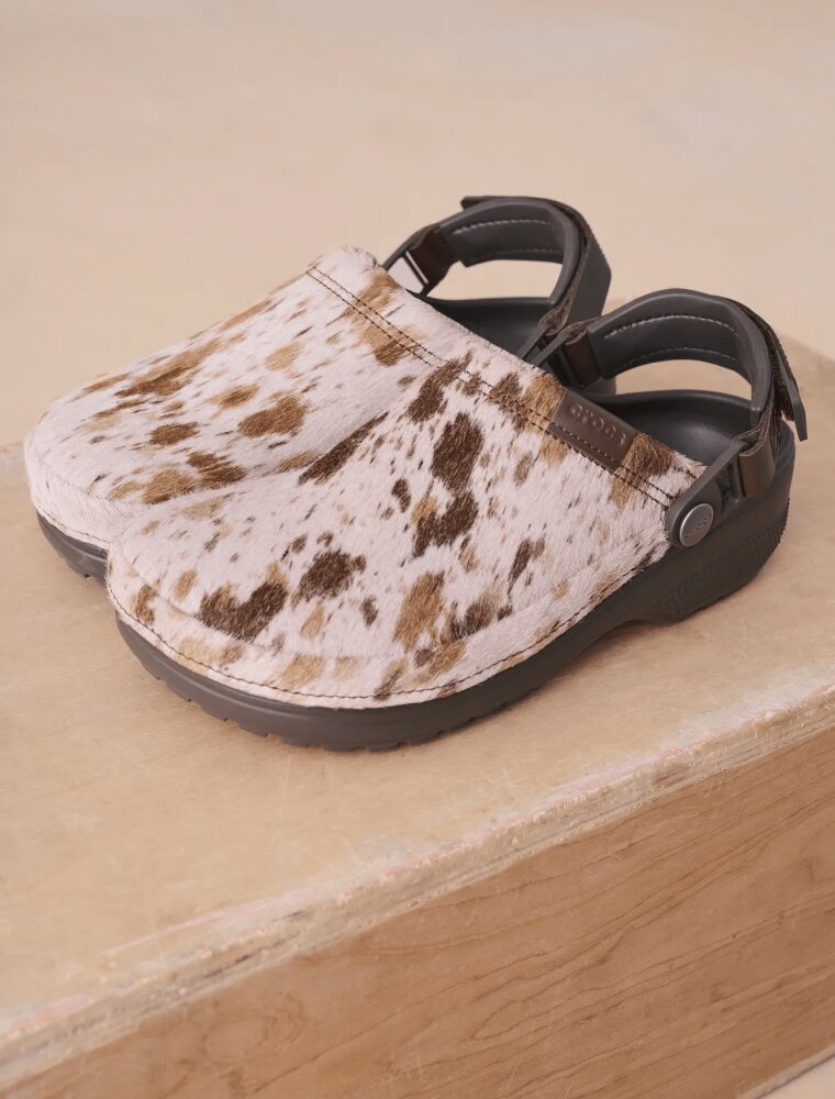 Classic Crafted Pony Hair clog - Espresso